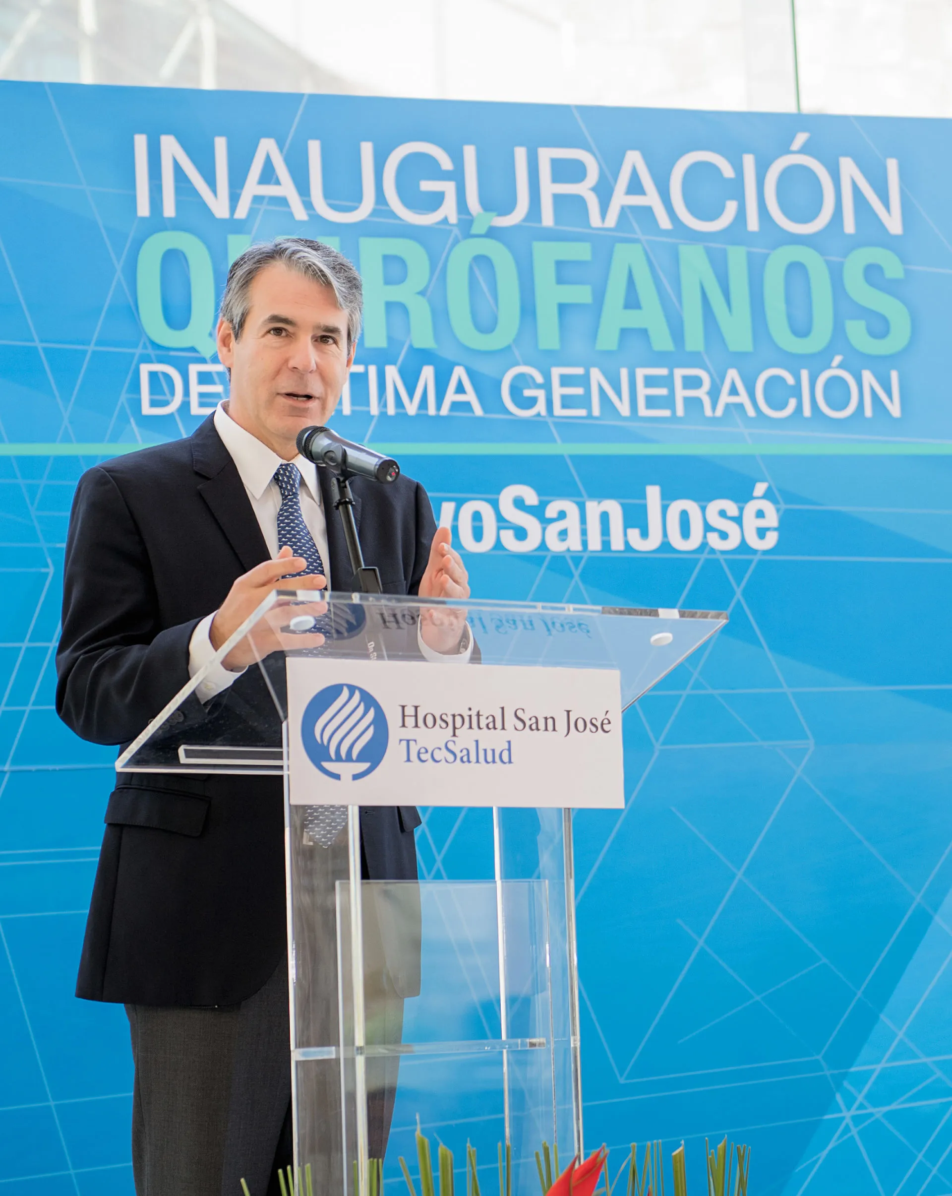 Dr. Guillermo Torre, Rector de TecSalud