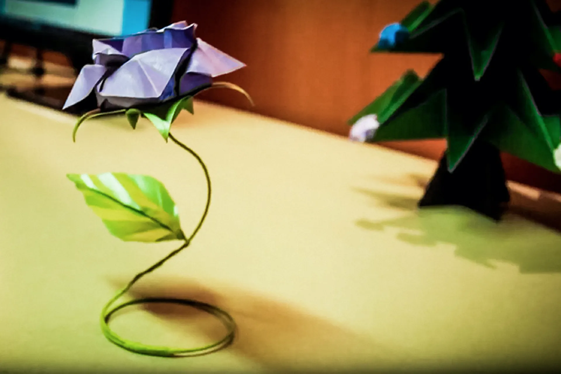 Flor de origami
