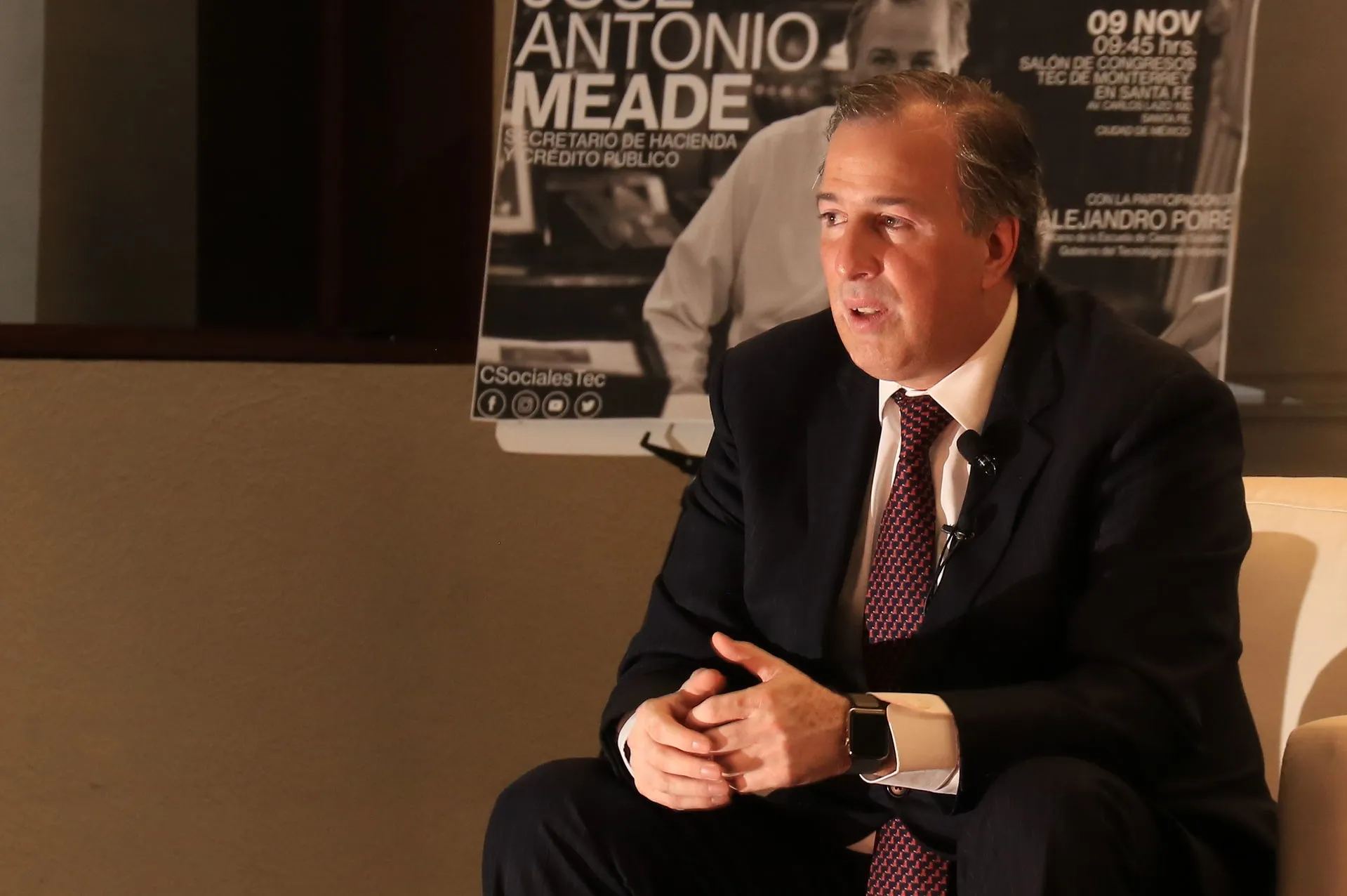 José Antonio Meade en el Tecnológico de Monterrey