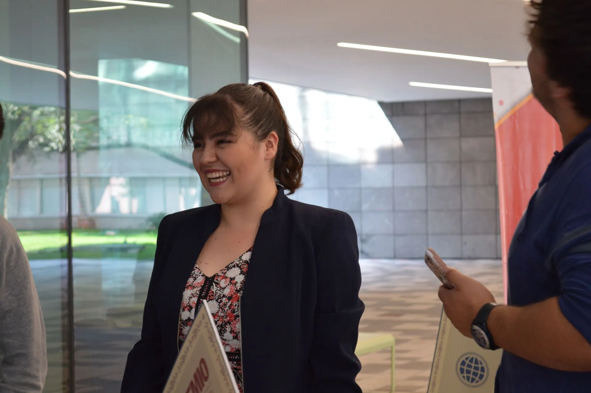 Estudiante ganadora del Premio DOW a la Innovación Sustentable 2017