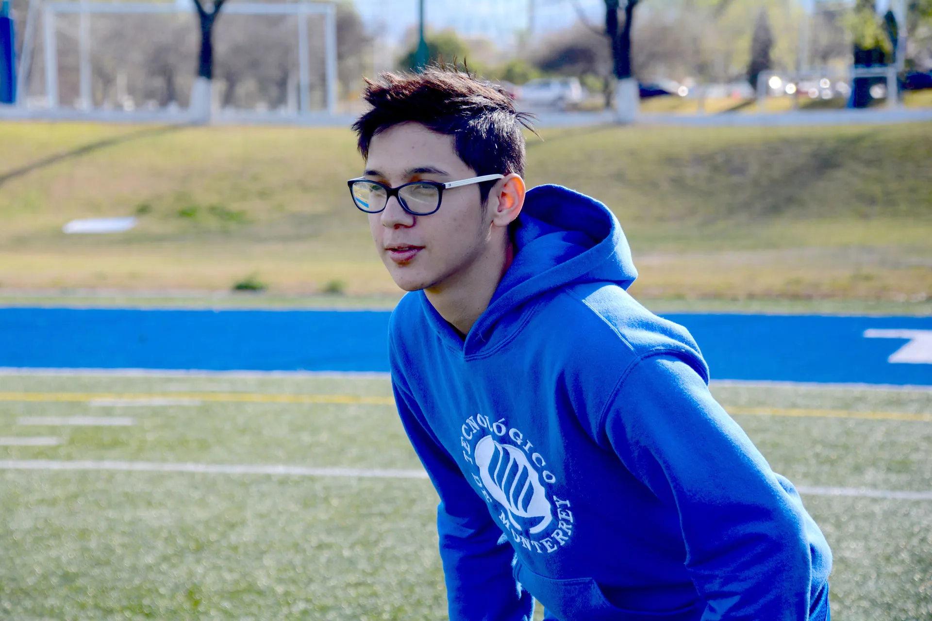 Luis Contreras alumno del Tecnológico de Monterrey