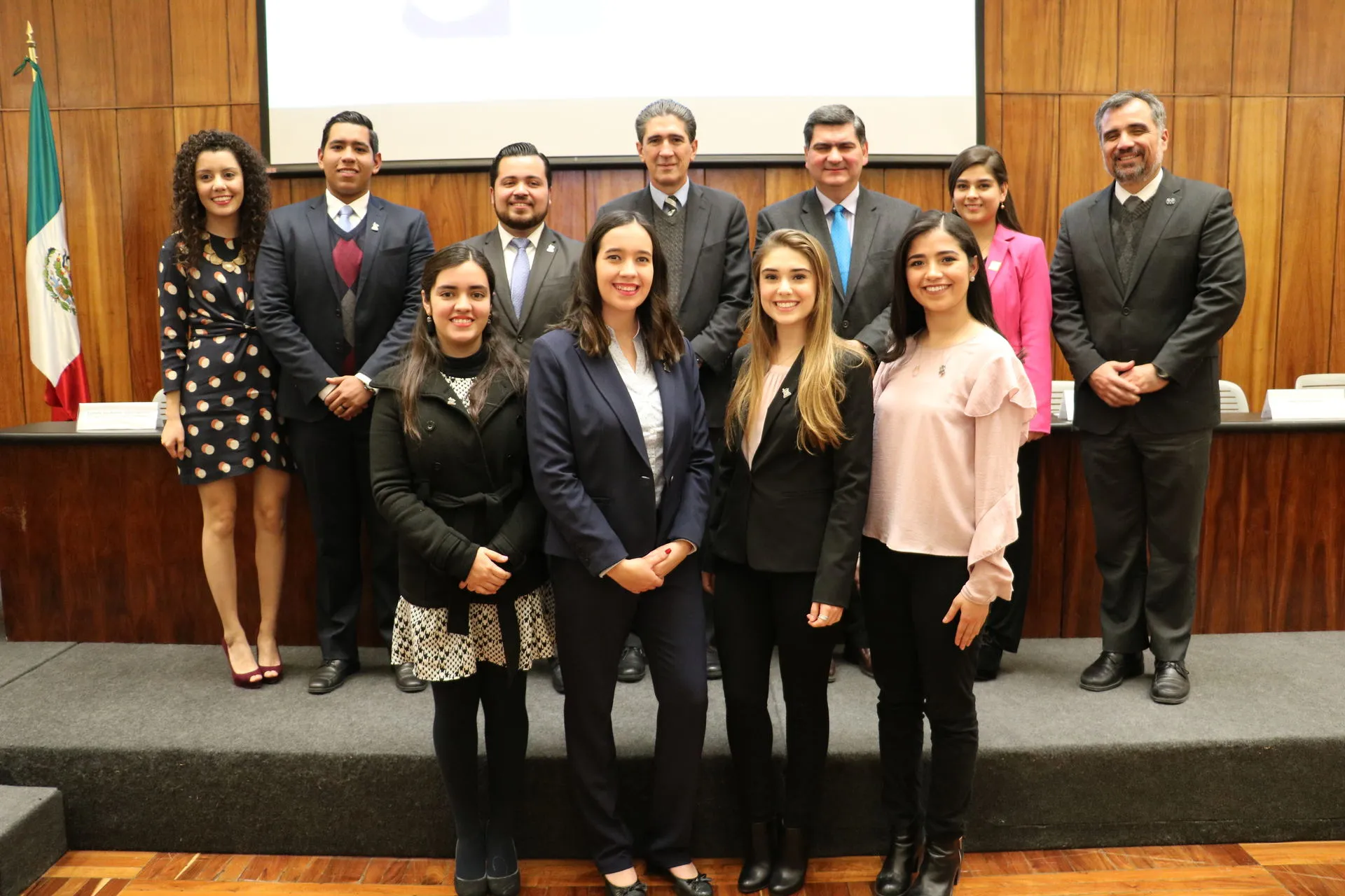 Integrantes de la FEITESM tomaron protesta ante directivos del Tecnológico de Monterrey, Campus Monterrey