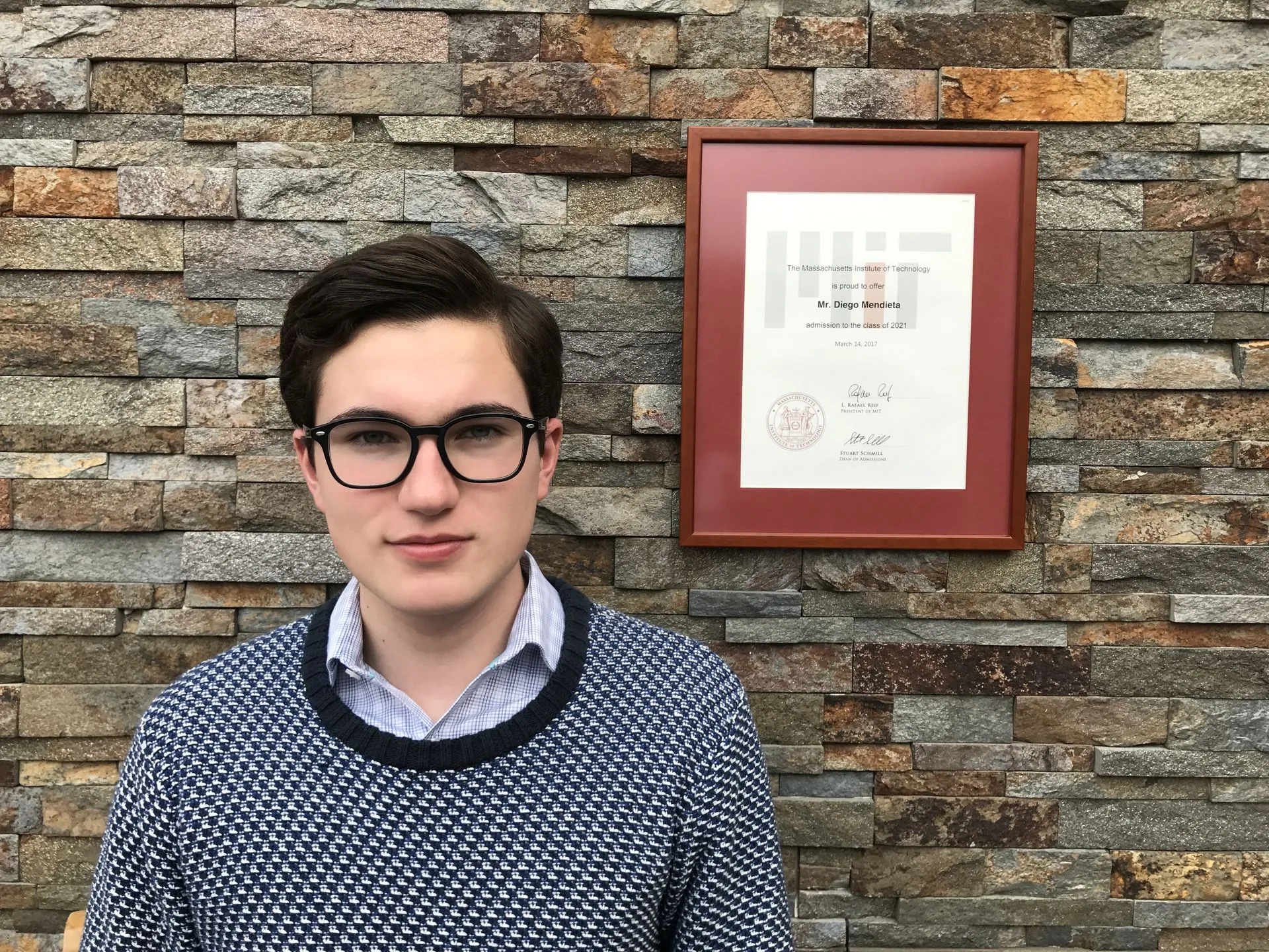 Diego Mendieta, de PrepaTec al MIT