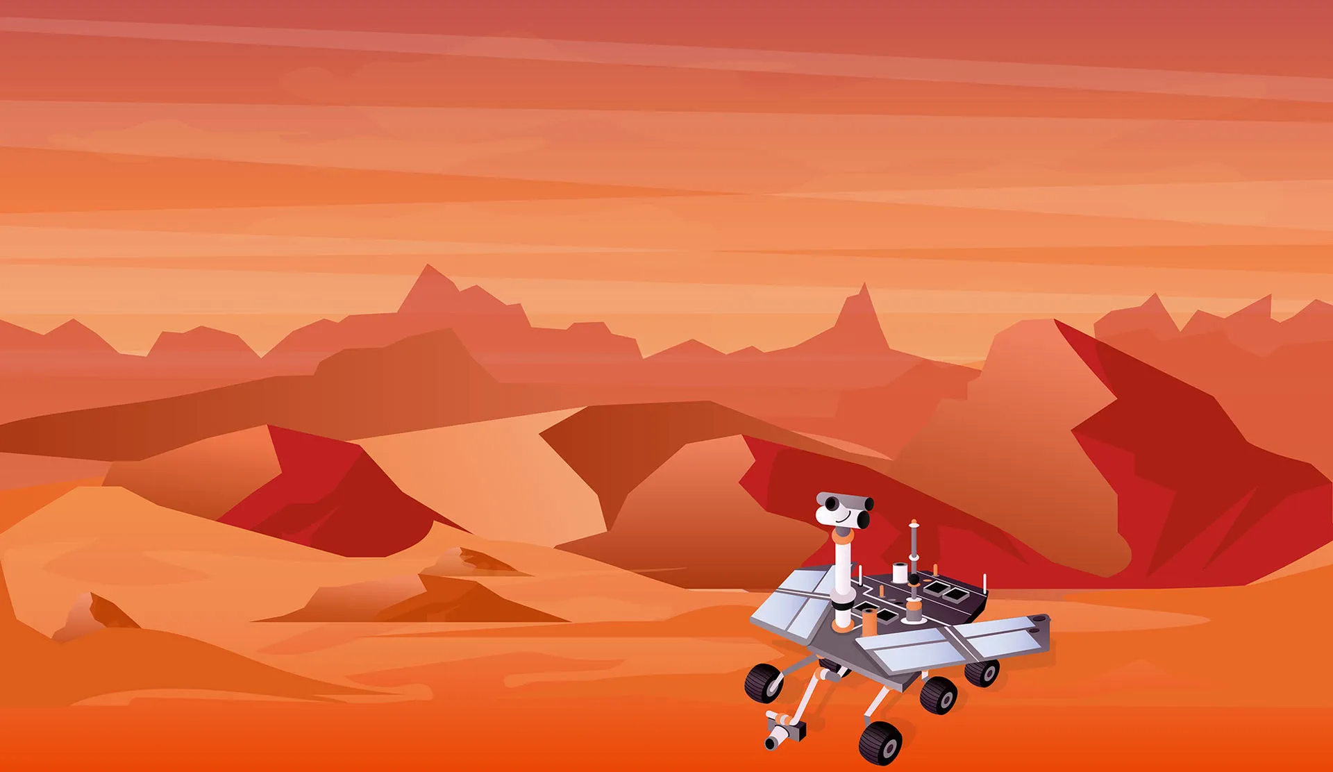 Robot en marte