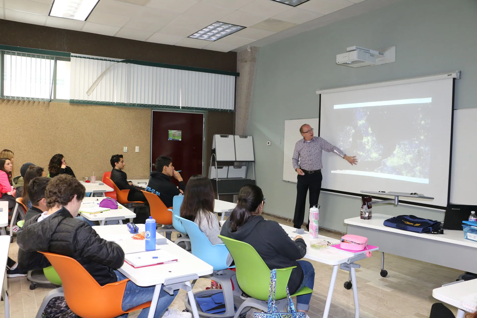 Michael Coates pasó unos días en Campus San Luis Potosí