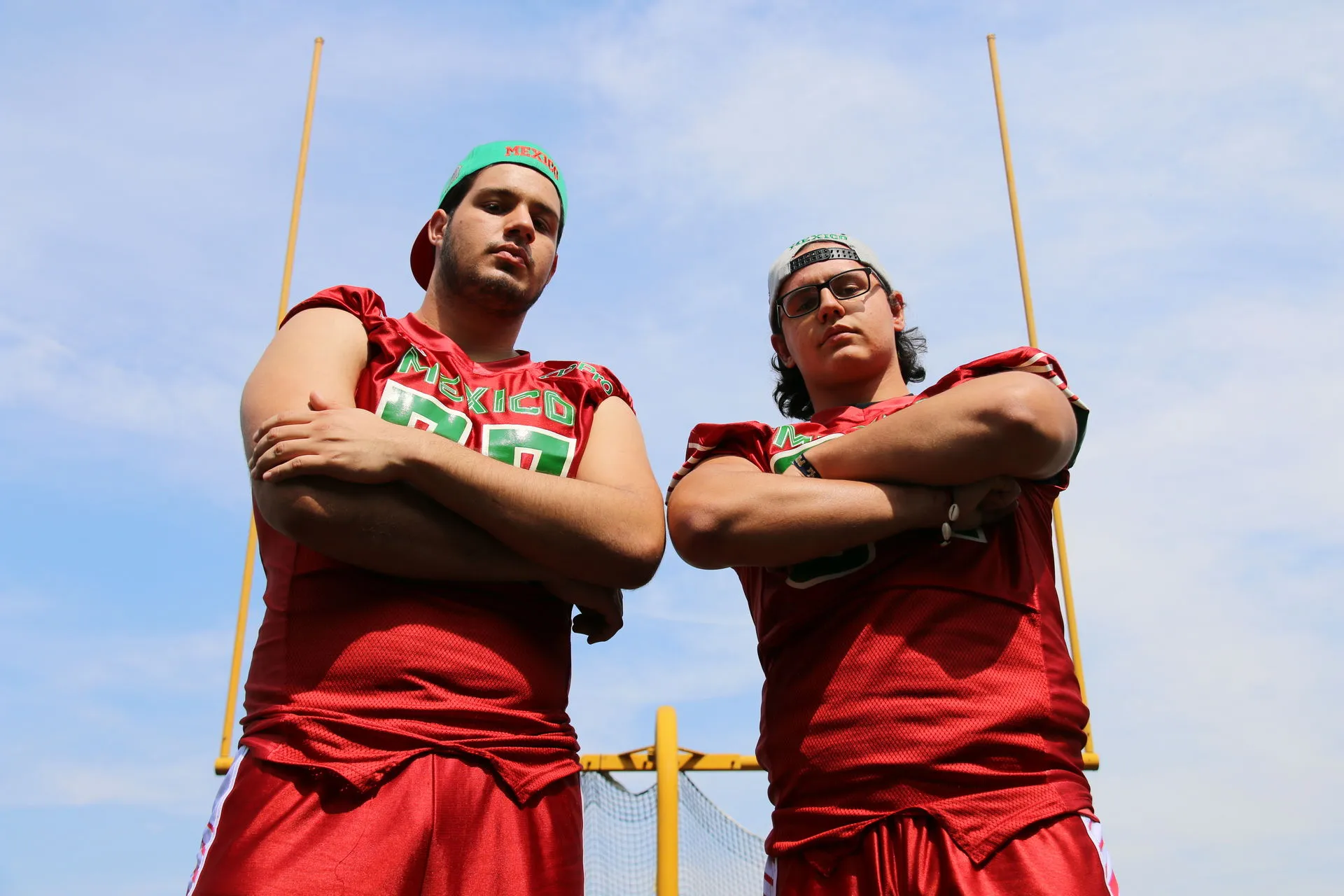 Seleccionados para la U19 de Futbol Americano.