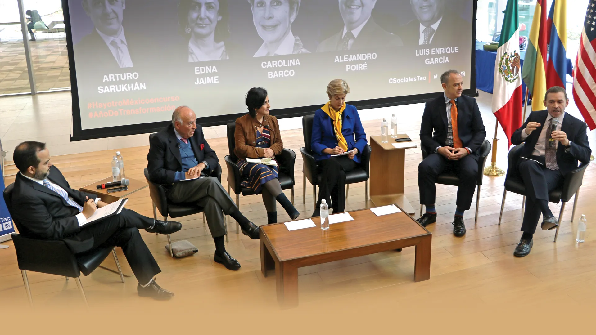 Panel sobre América Latina y EU organizado por la Escuela de Ciencias Sociales y Gobierno 