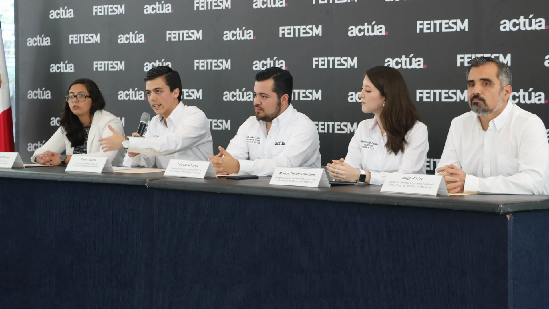 Estudiantes del Tec presentaron el foro de candidatos  la presidencia, ACTÚA
