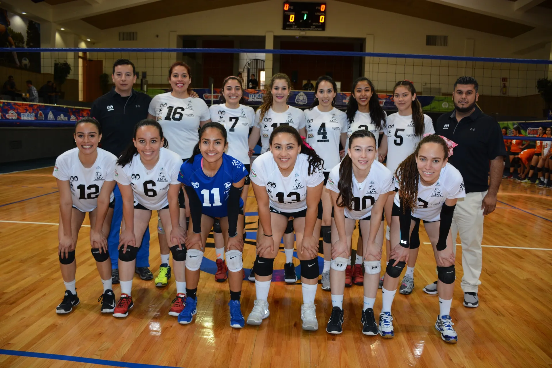 Equipo de voleibol del campus Chihuahua 