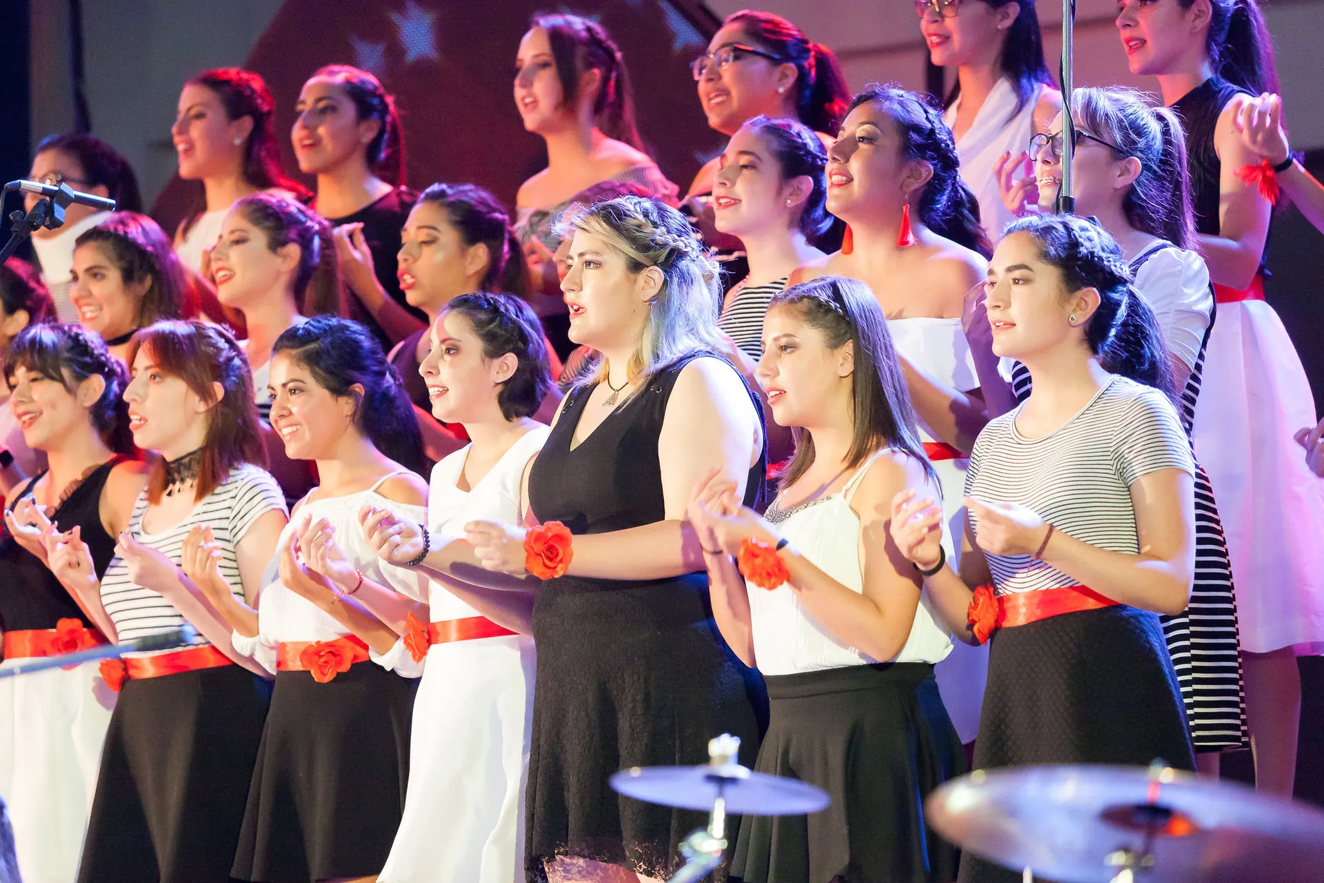 Camerata llena de rock