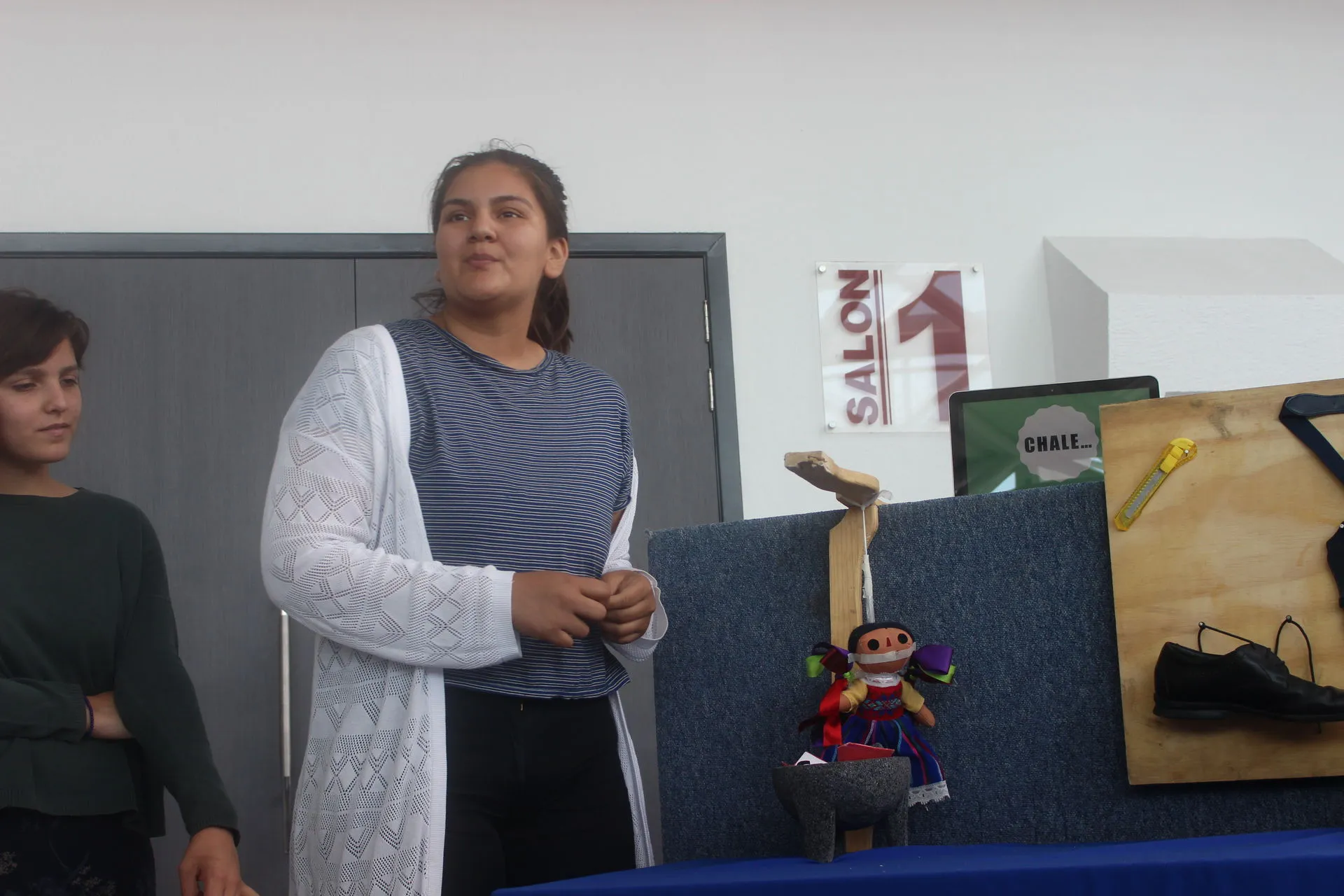 alumnos de clase Arte de PrepaTec Qro