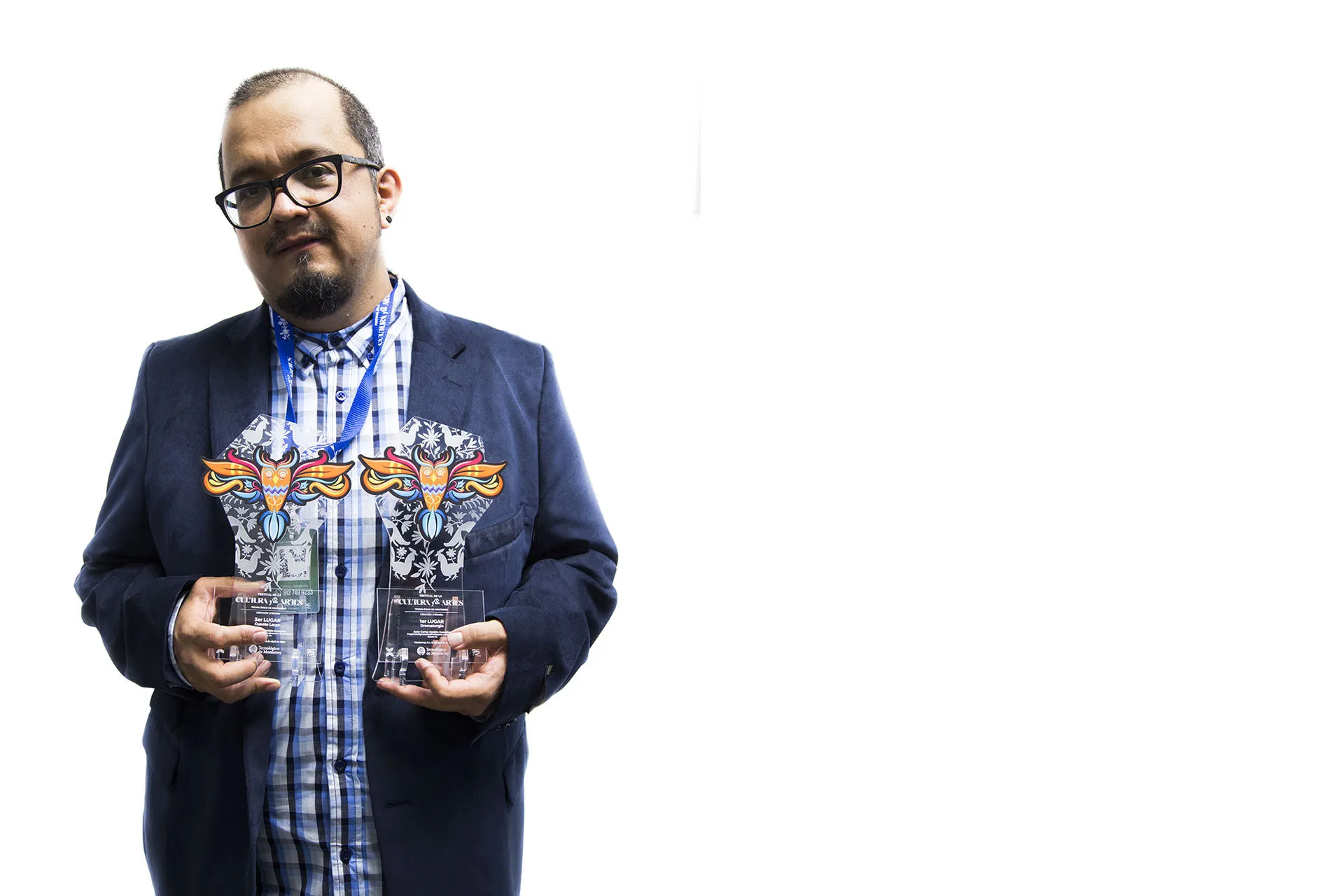 Profesor ganador de creación literaria