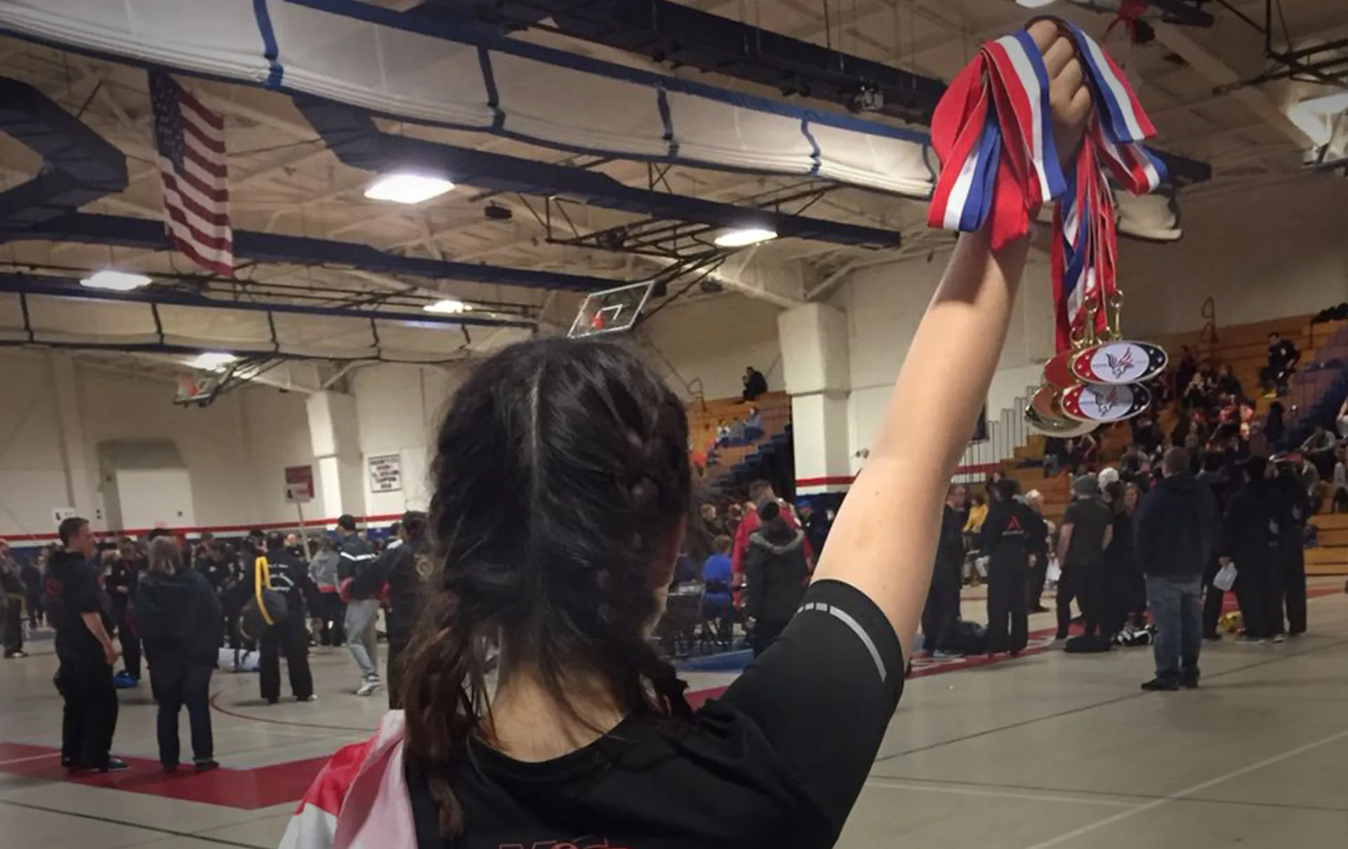 alumna ganadora de kenpo