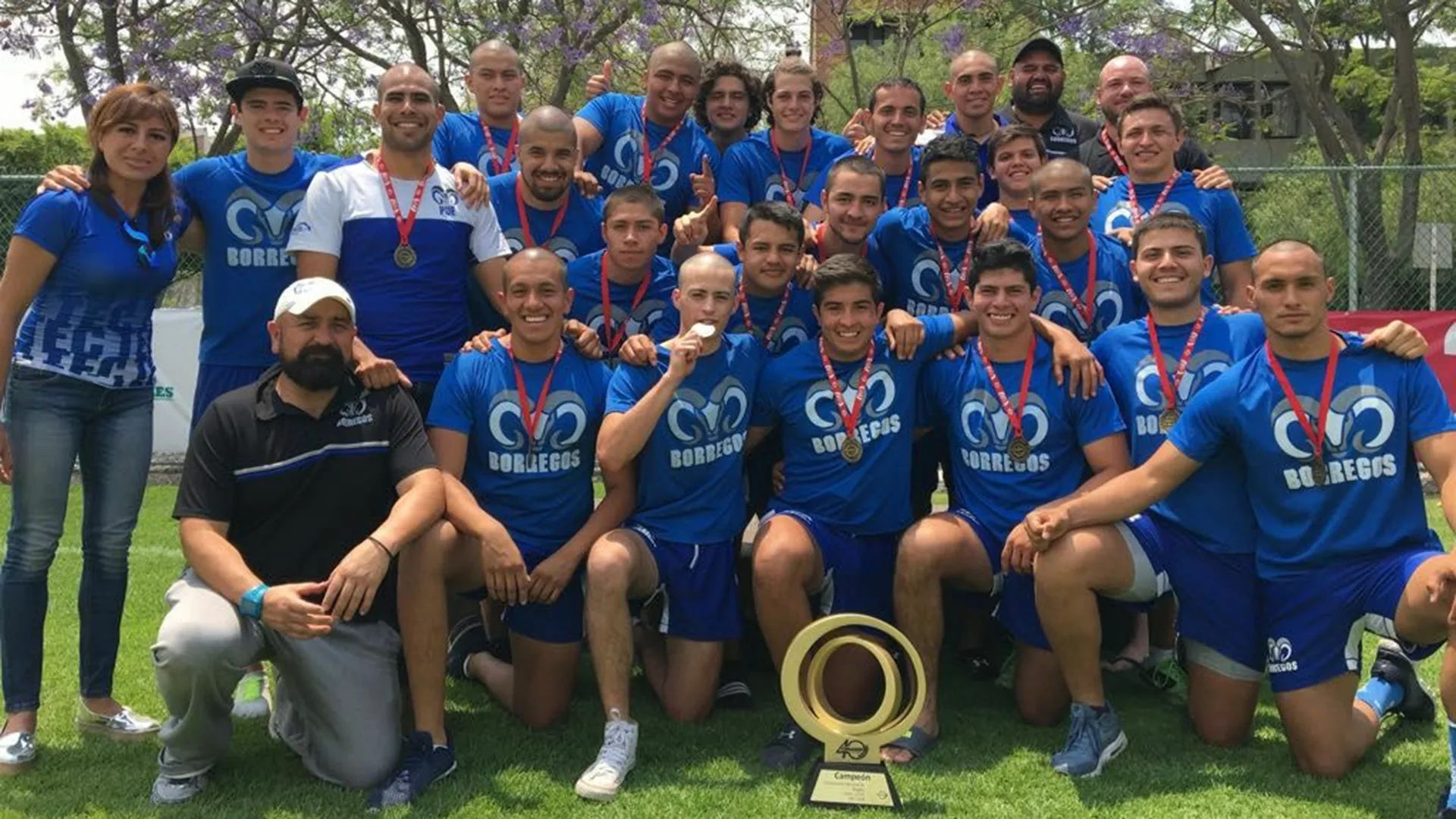 Los Borregos Puebla de rugby siguen como uno de los mejores equipos universitarios de México 