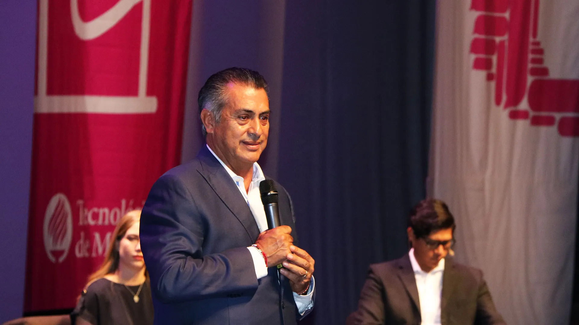 Jaime Rodríguez "El Bronco" en el Tec de Monterrey