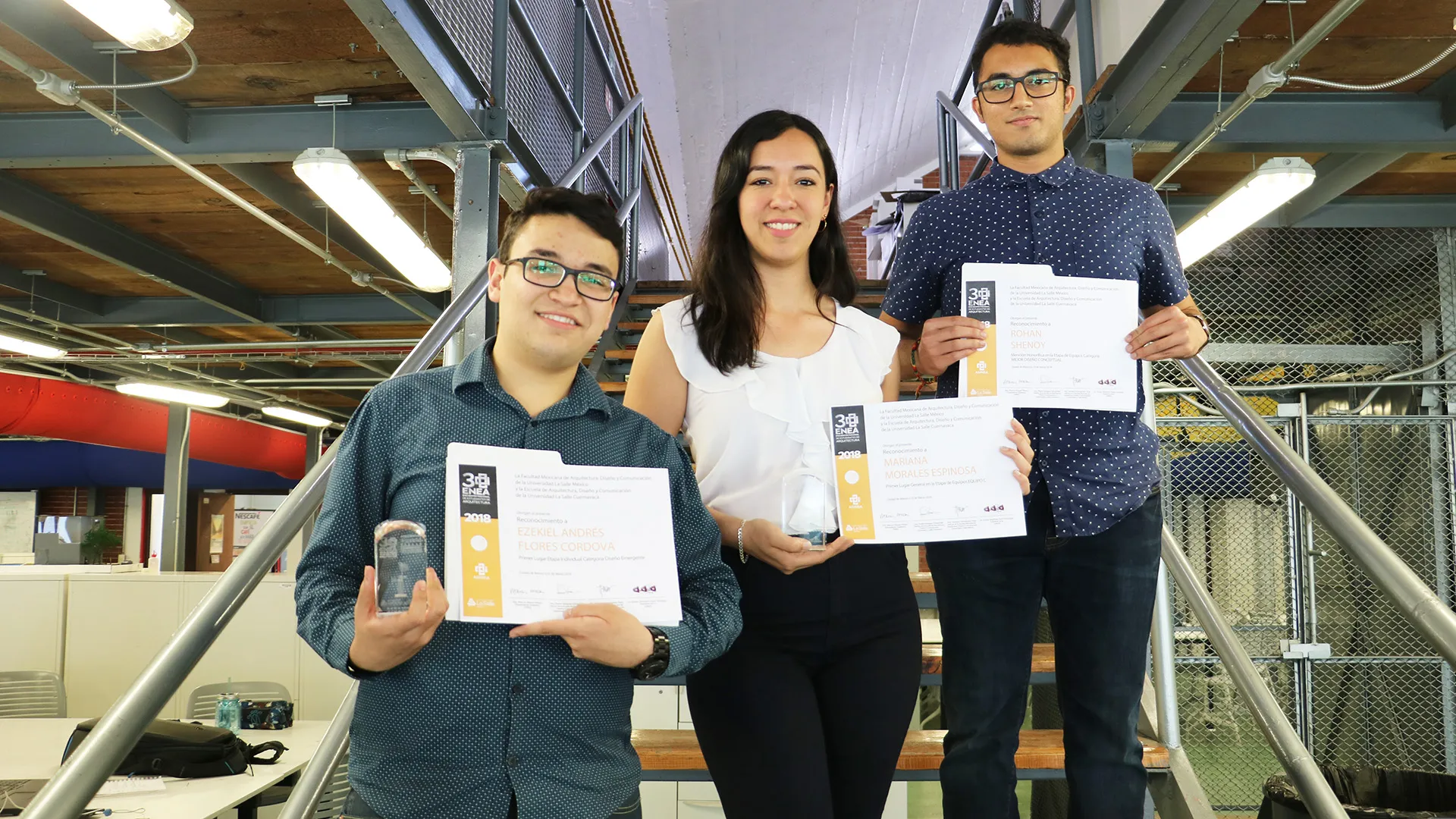 Alumnos de Arquitectura sobresalieron en Encuentro Nacional
