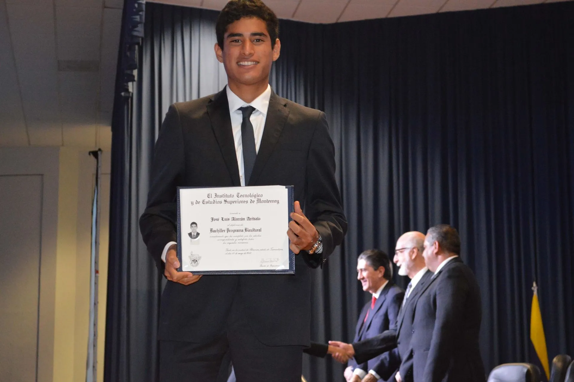 Alumno egresado de PrepaTec del campus Tampico