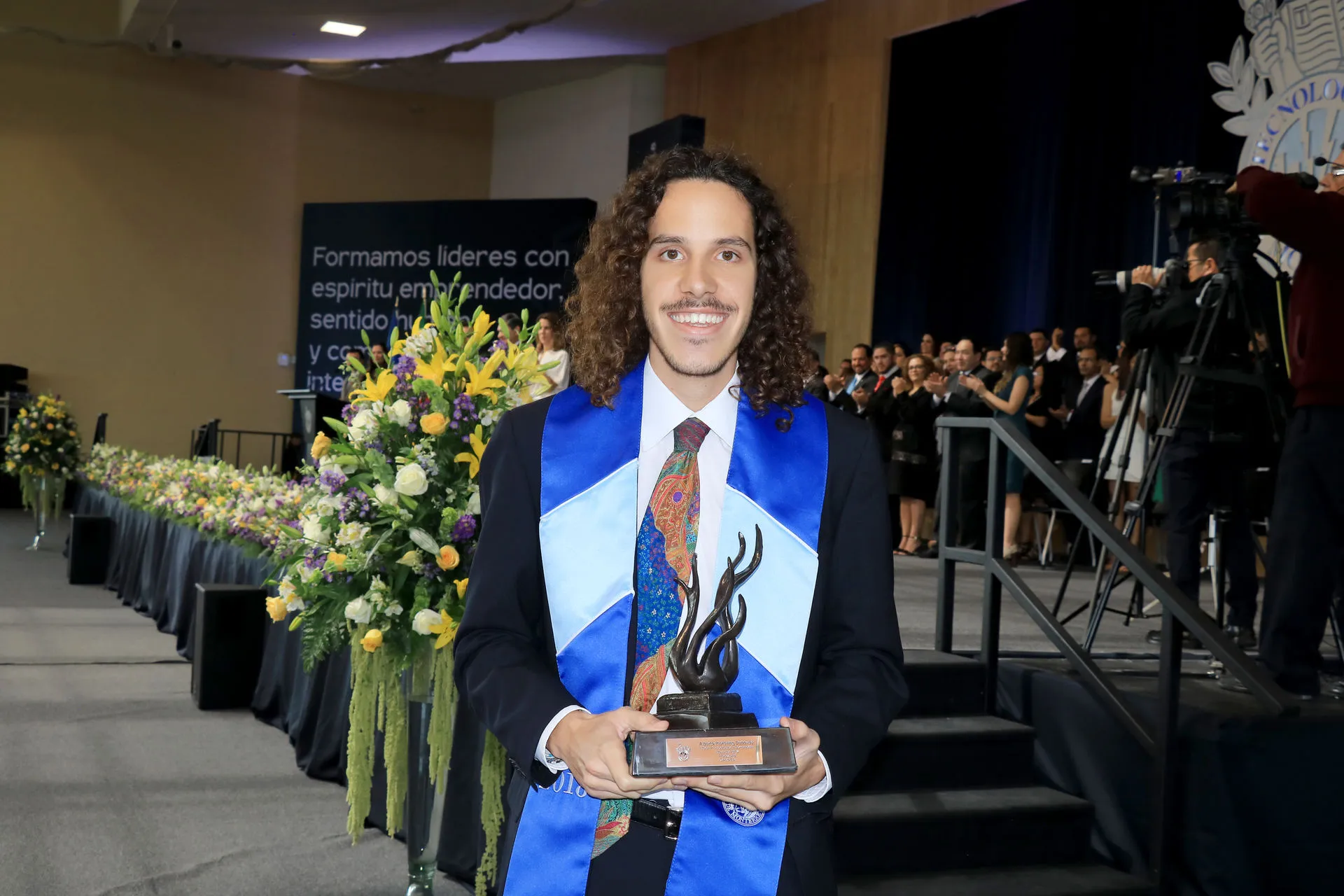 Alberto Pickering Dubovoy, mejor promedio de la generación 2018.