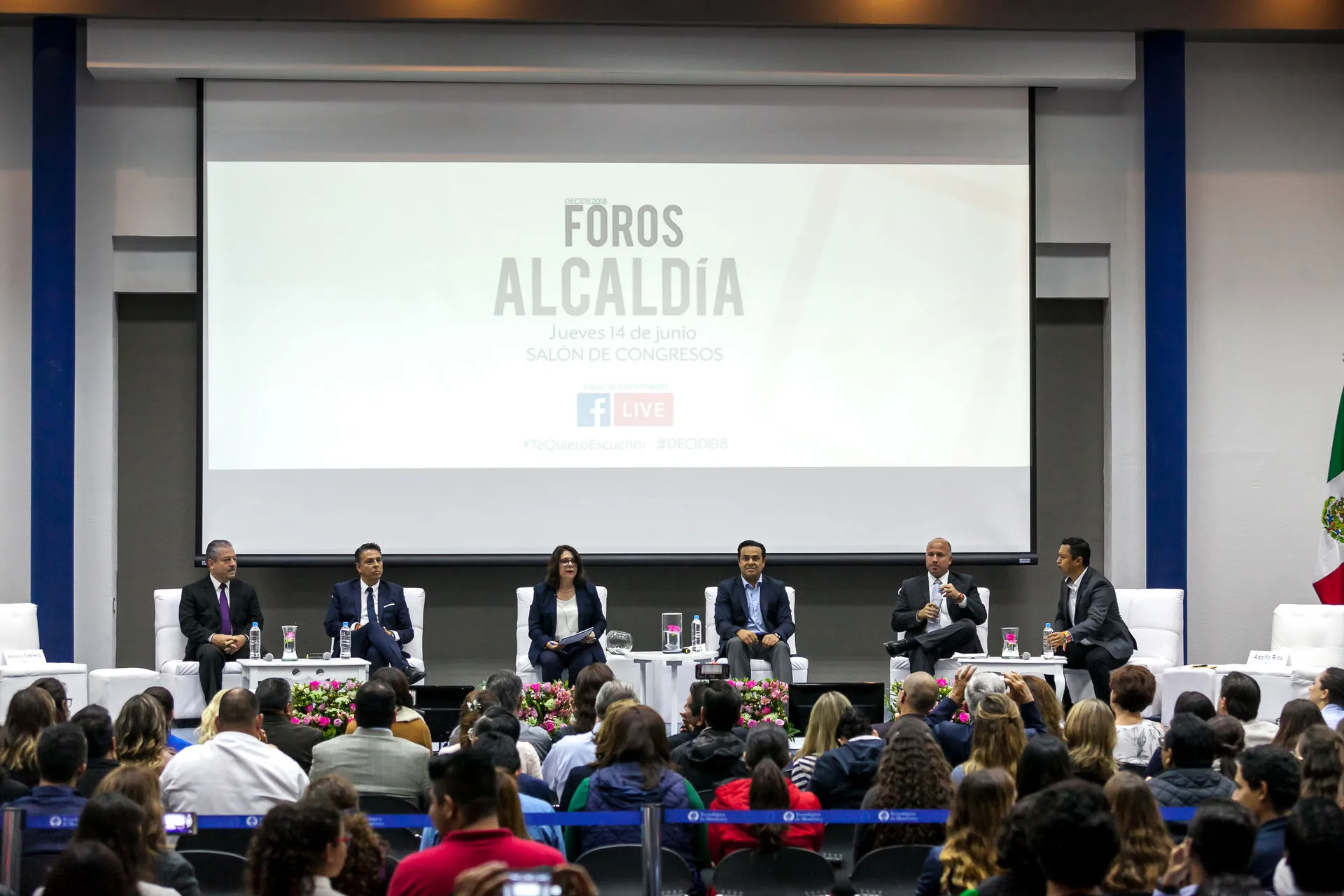 Foro Decide 2018 con Candidatos a la Alcaldía de Querétaro