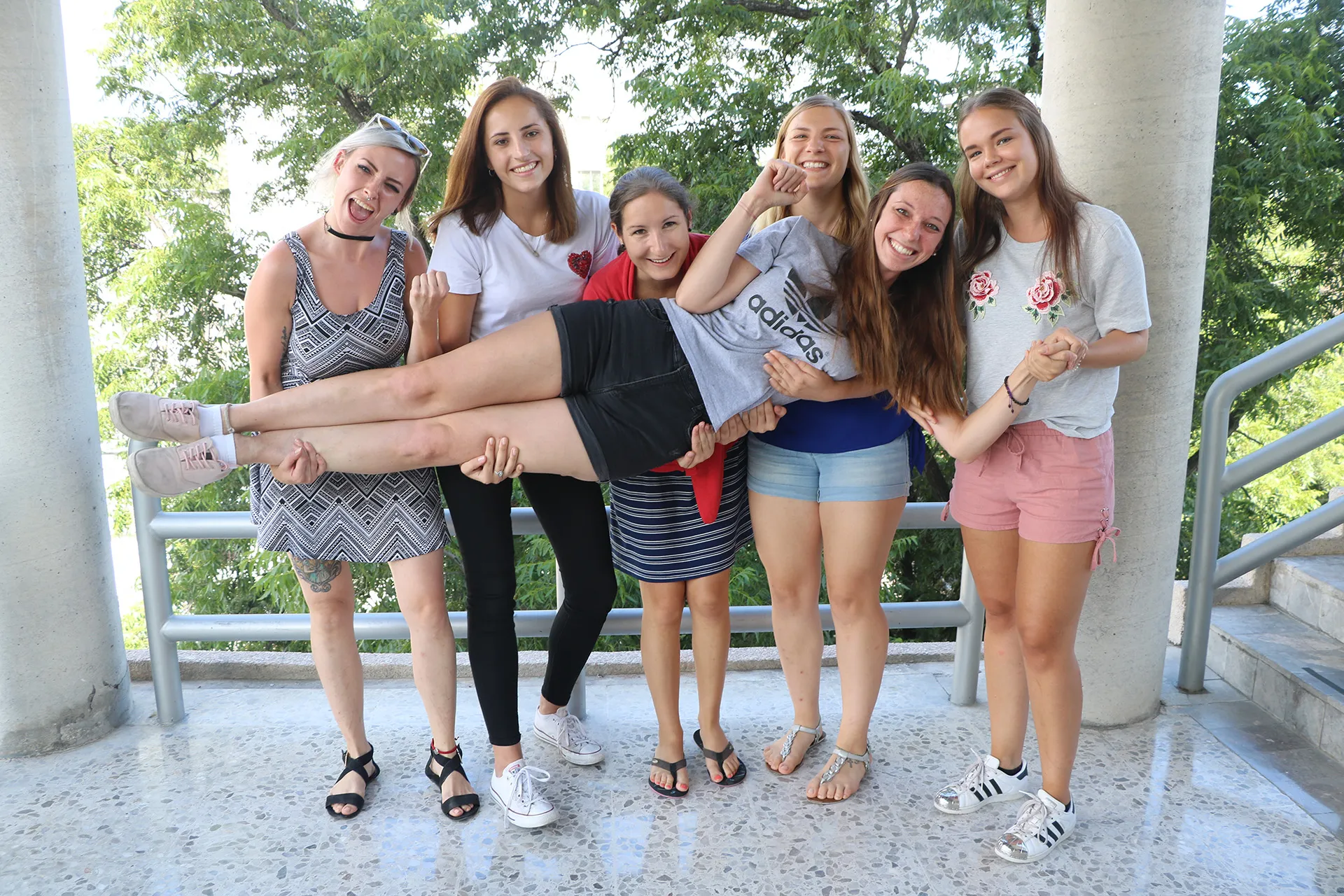 Alumnas alemanas en el Tec