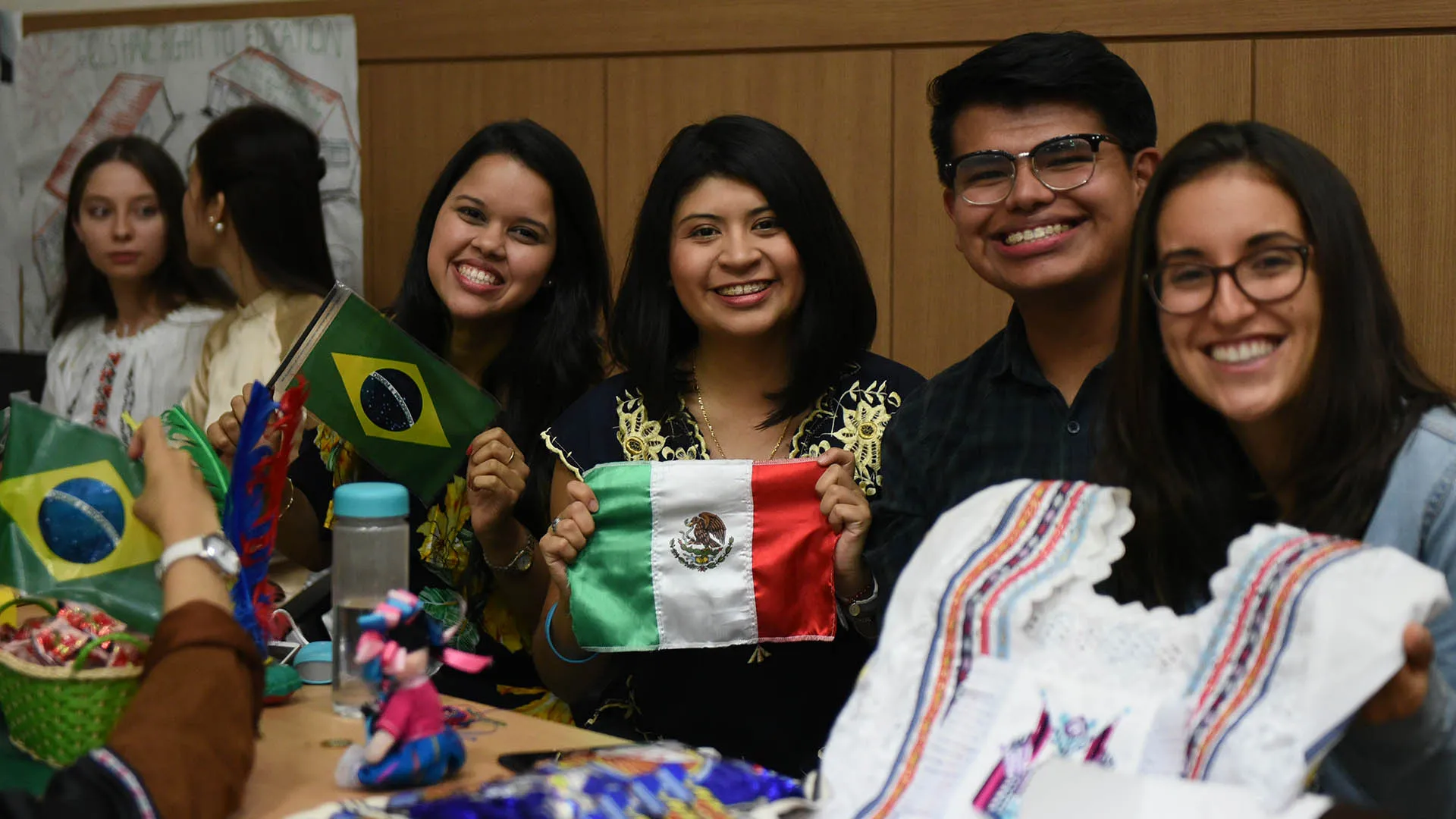 Meigan Díaz es una joven muy activa participante del taller de ciudadanía global