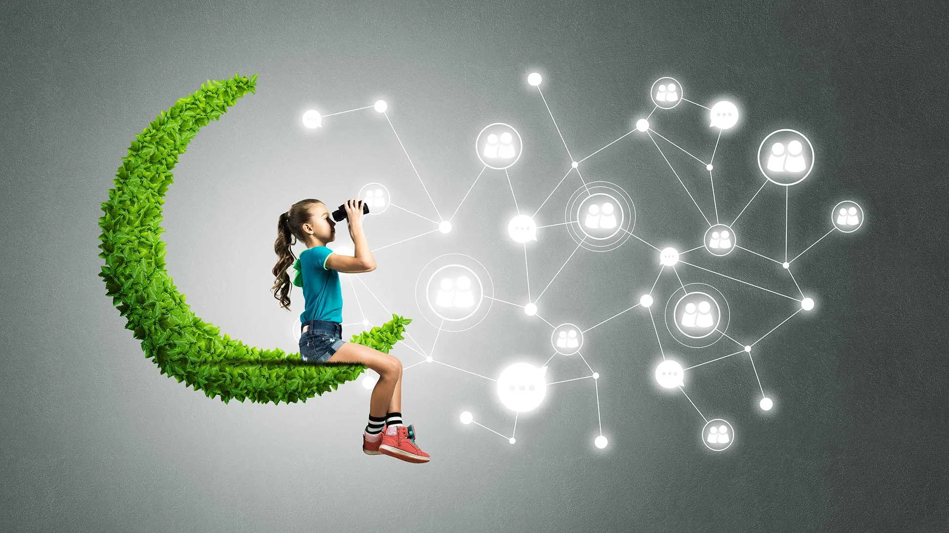 Niña beca Tec de Monterrey