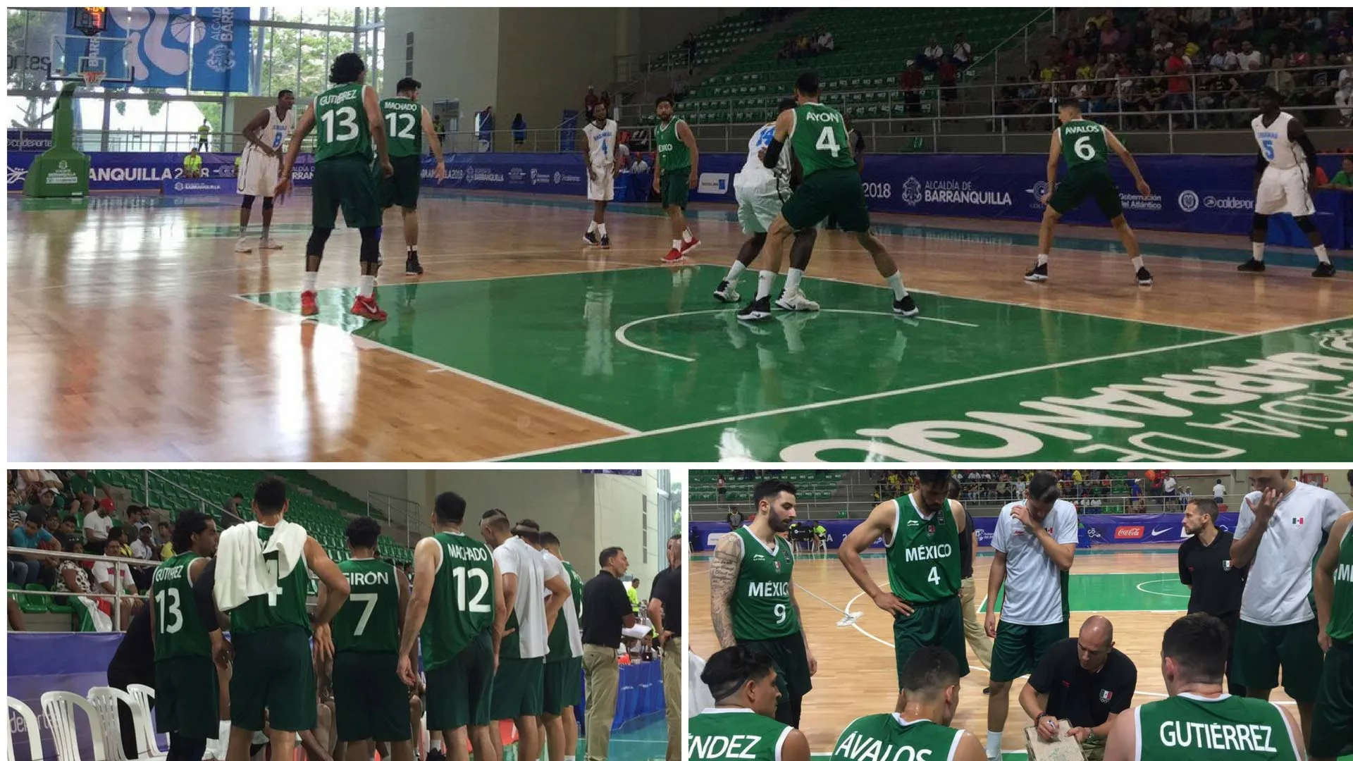 Debuta México con victoria en basquetbol en Centroamericanos