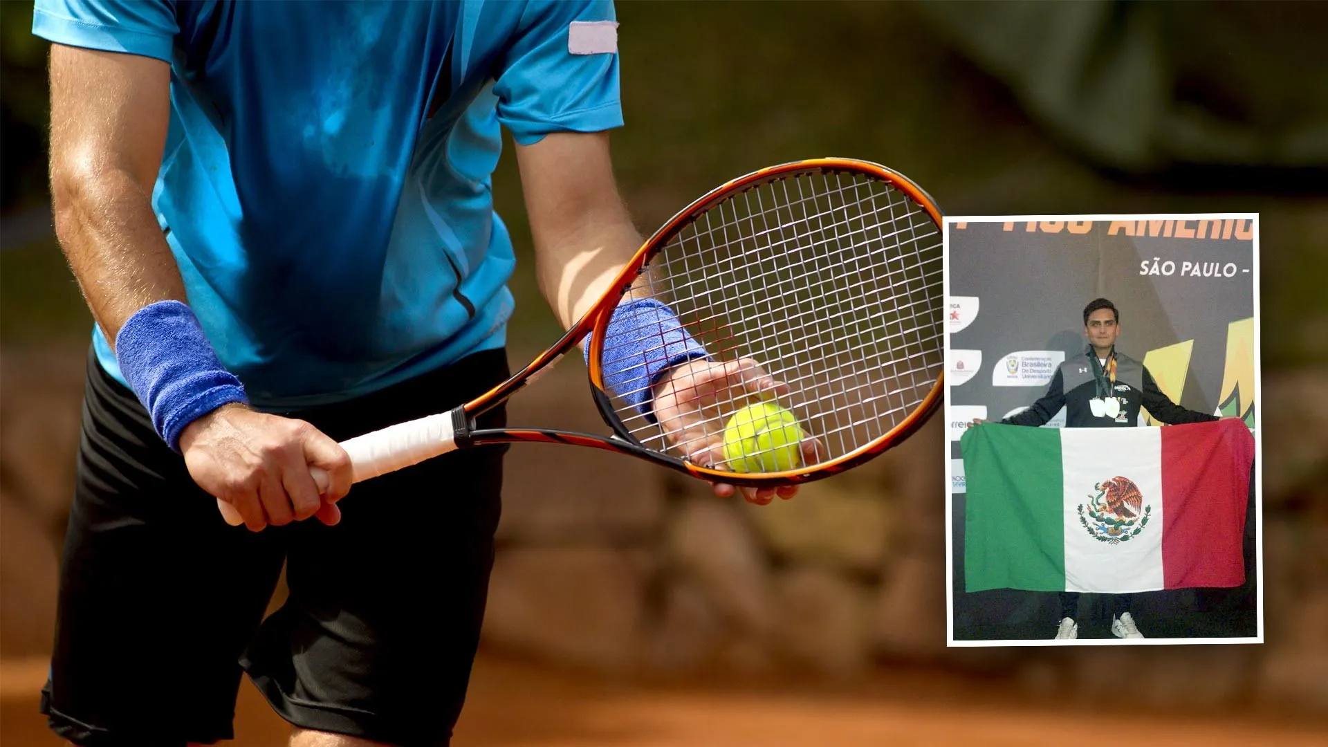 Oro y plata para tenista del Tec en Panamericanos Universitarios 