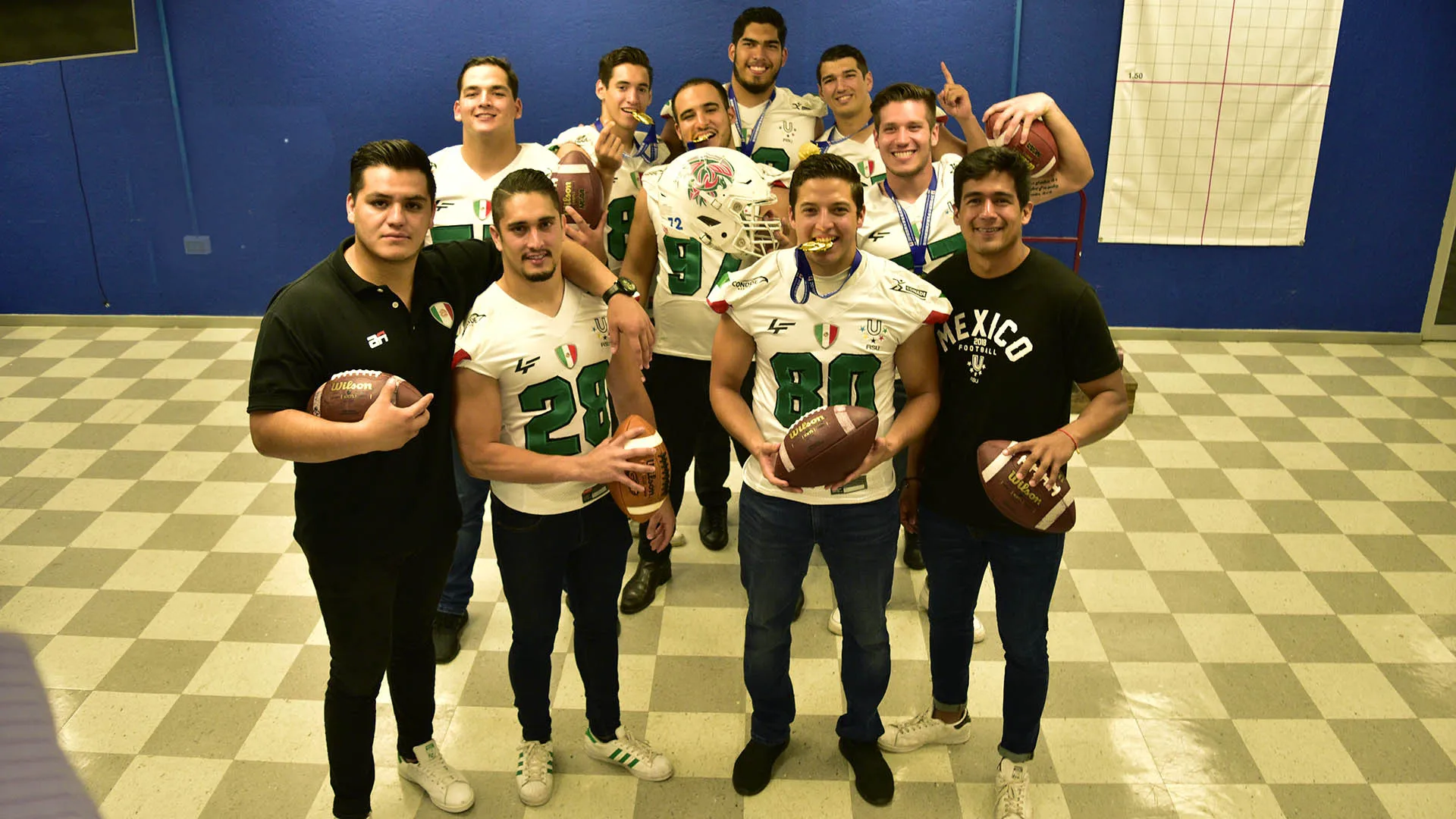 Borregos Monterrey Tricamepones Mundiales