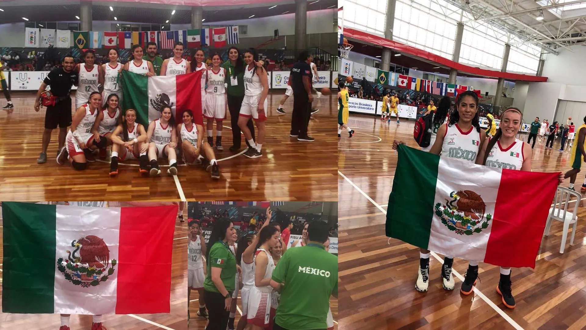 Medalla de bronce para México en basquet femenil Panamericanos Universitarios