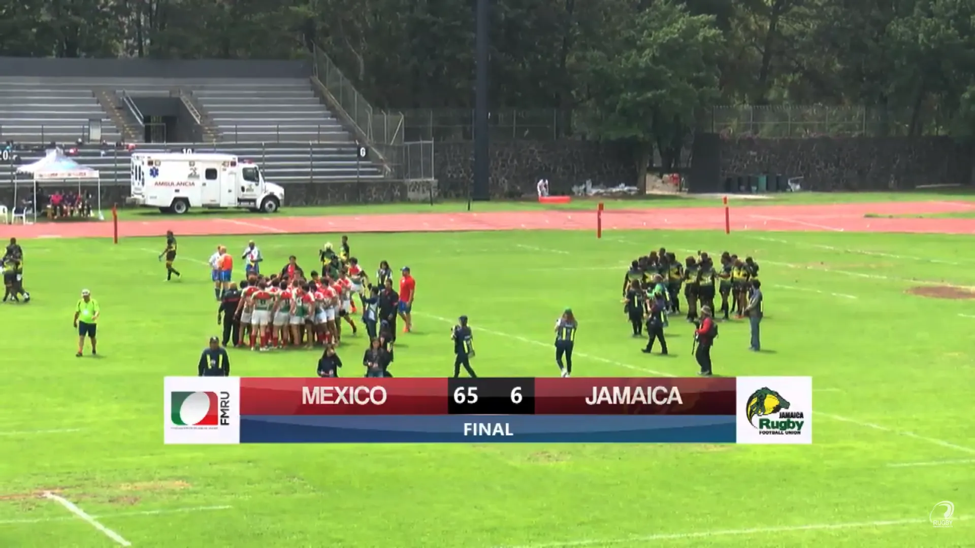 Marcador final partido México vs. Jamaica