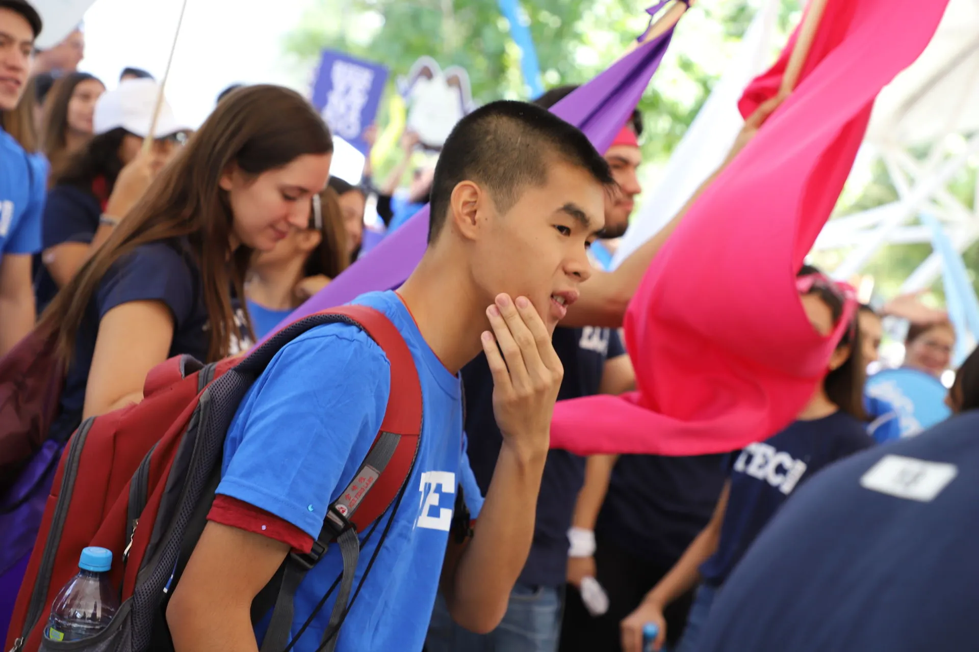 Decir Hi! Tec, el sueño de Jiacheng Zhen