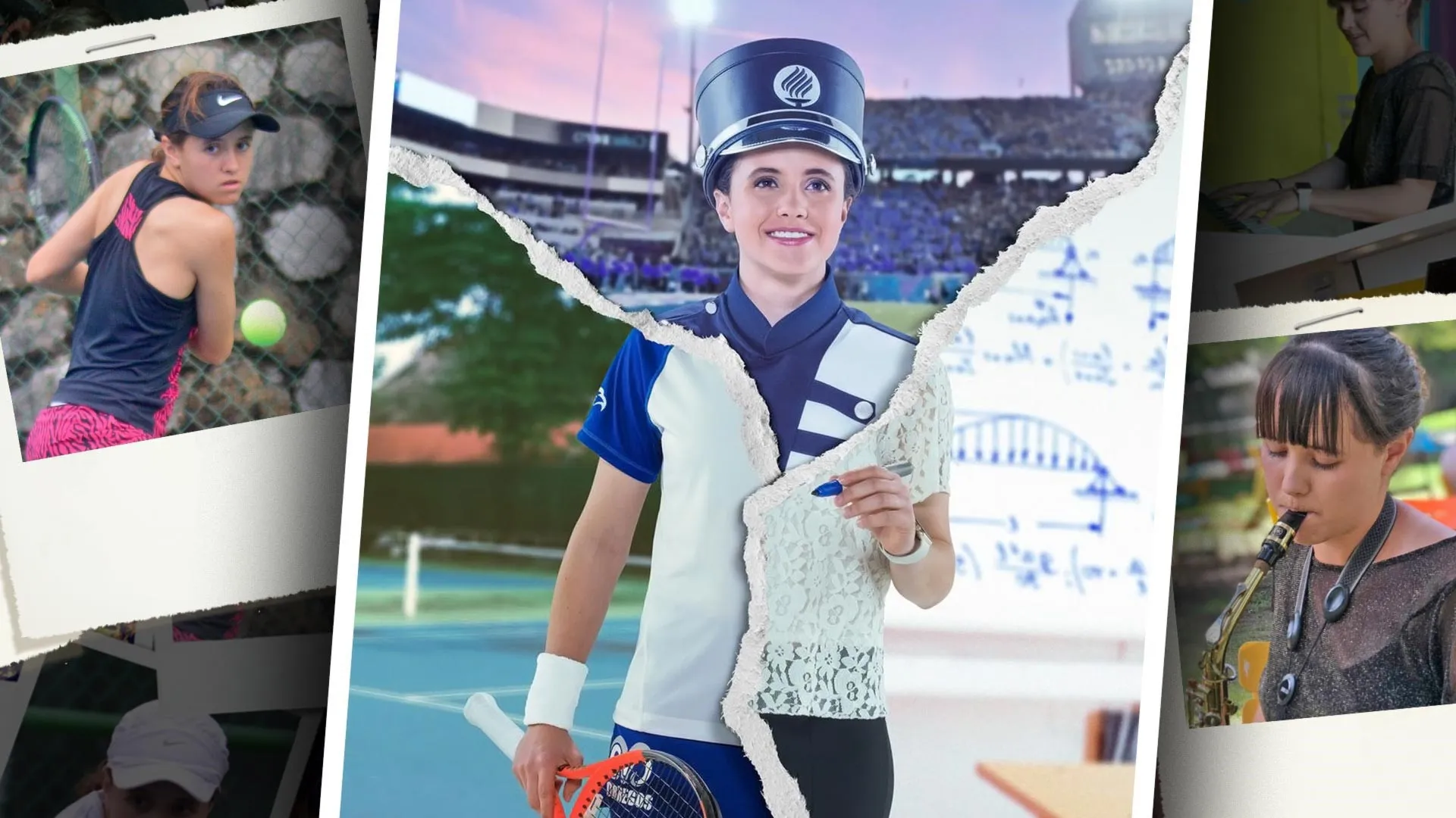 Saxofón, tenis e ingeniería: así vive Jessica la universidad