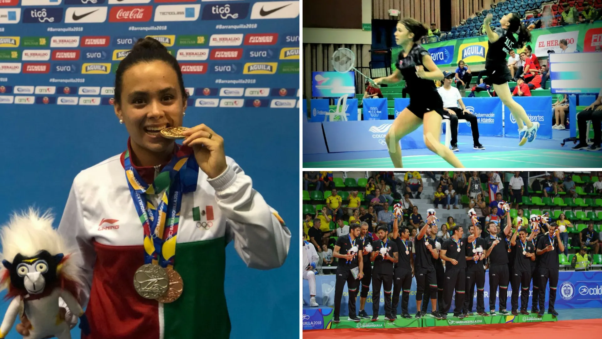 Cierra Sabrina con 2 medallas; bronce en voleibol en Centroamericanos