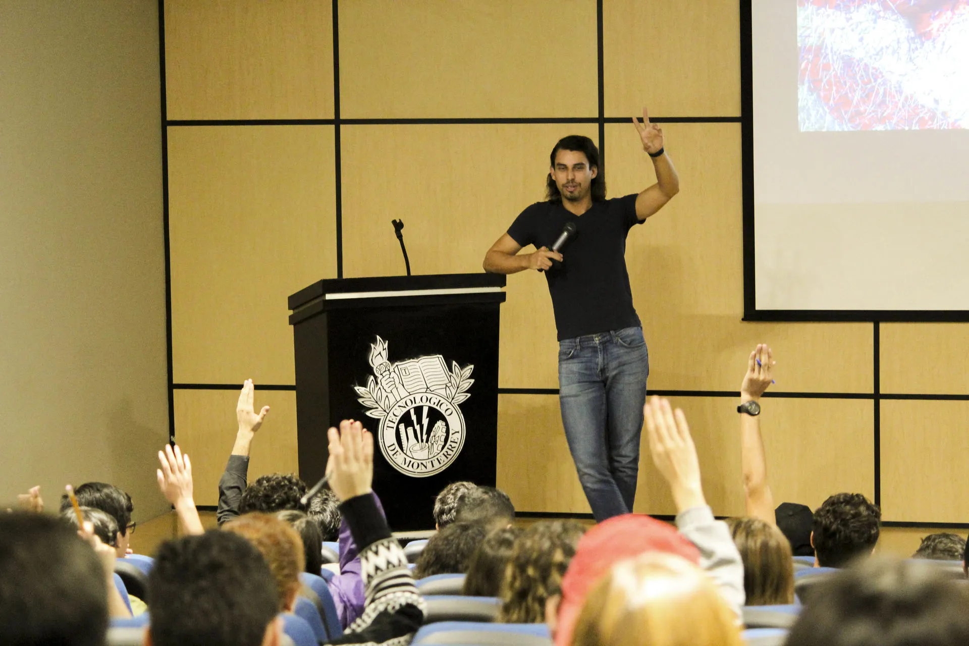 Daniel Gómez Íñiguez en campus Ciudad Juárez