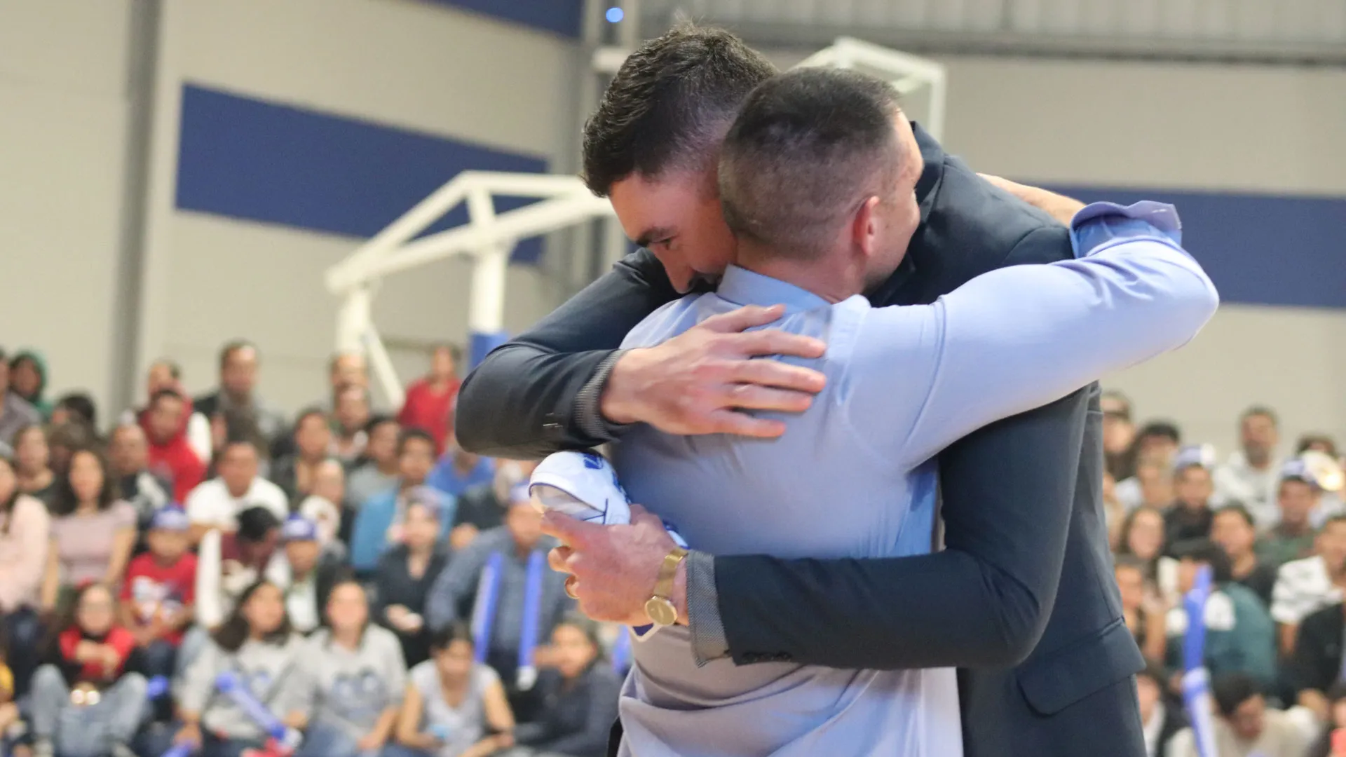 Israel Gutiérrez seleccionado nacional se despide de la Cancha Azul