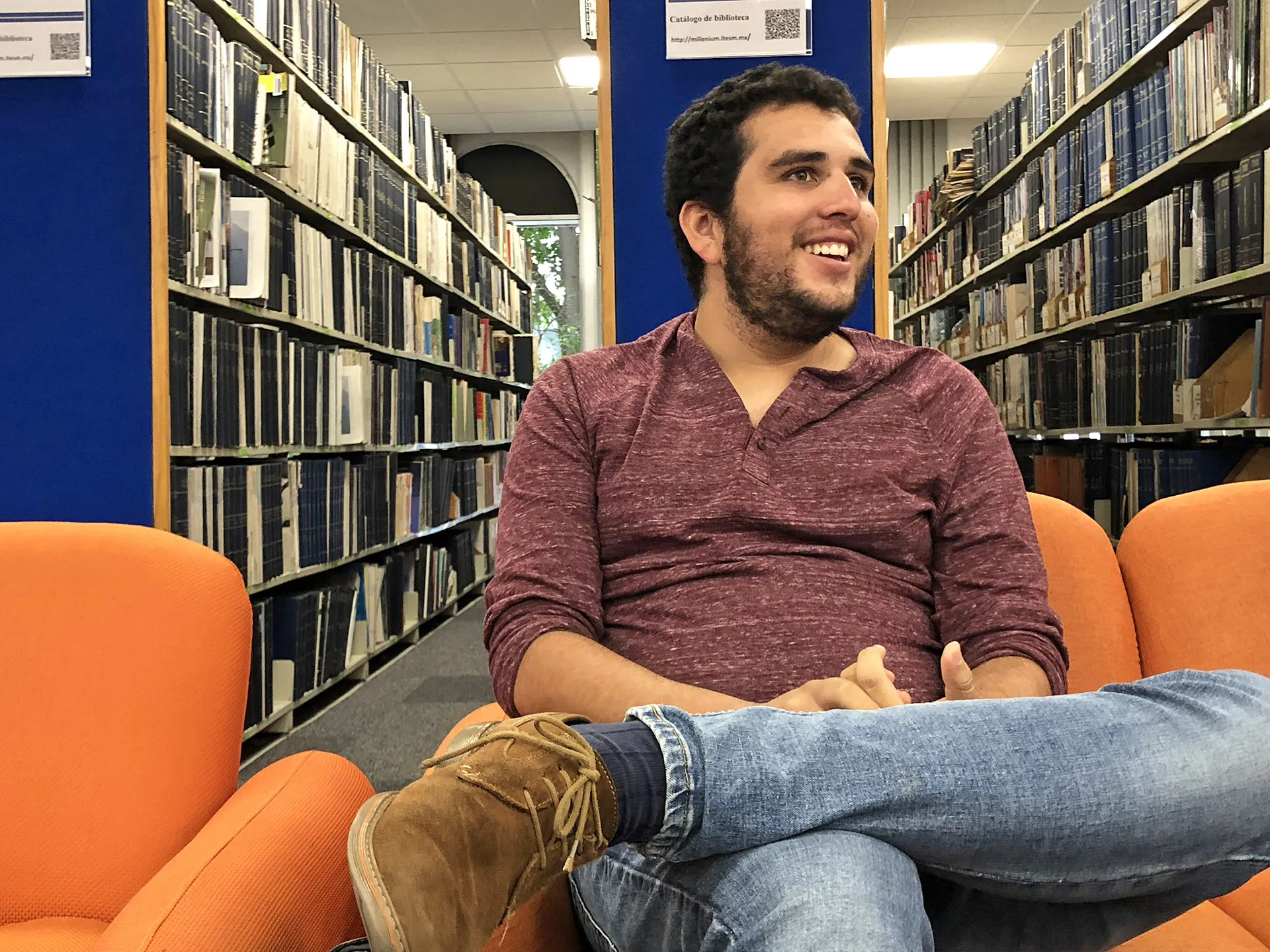 Alumno del Tec Vidal Castillo