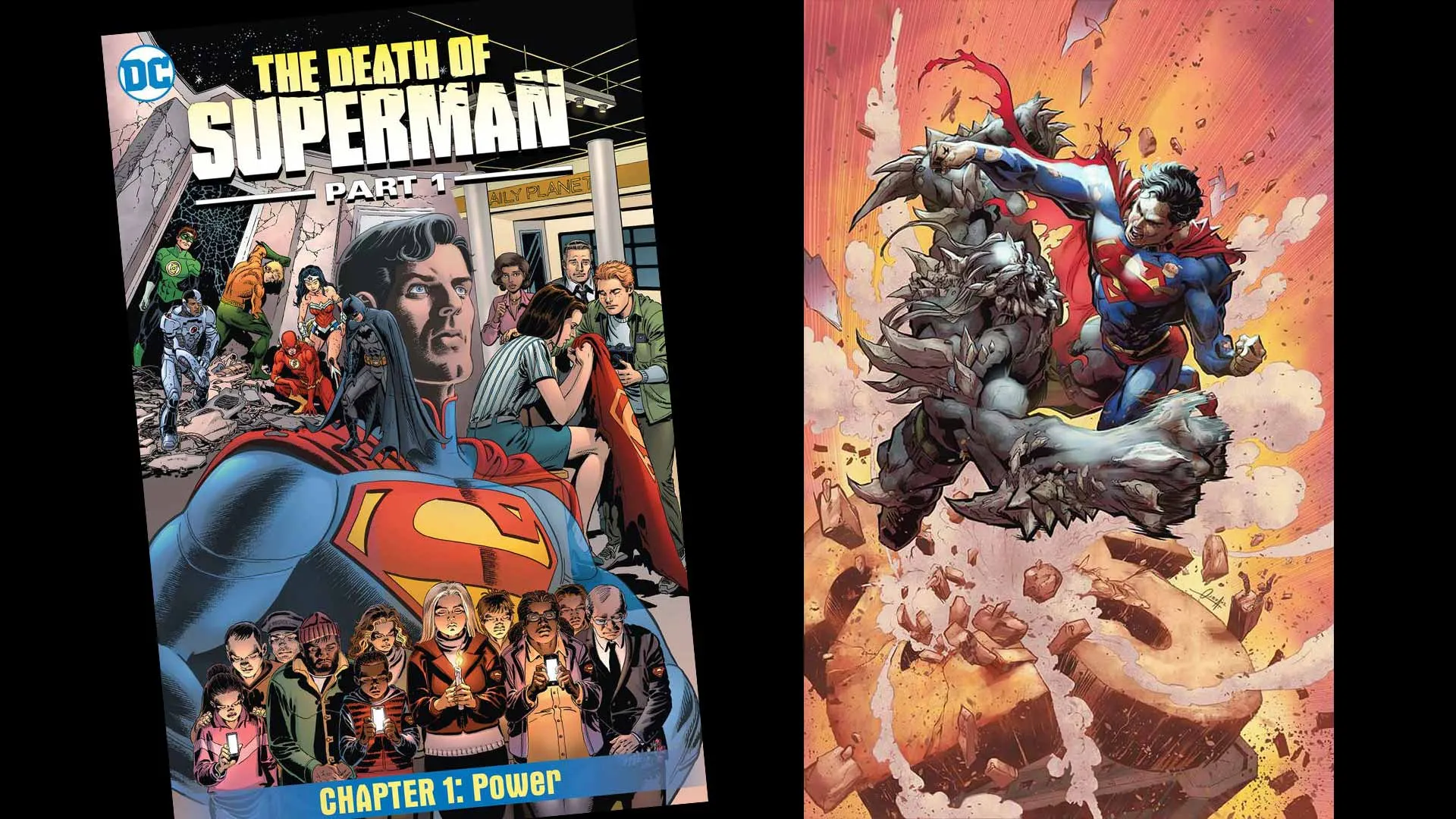 Comic La muerte de Superman Joel Ojeda López