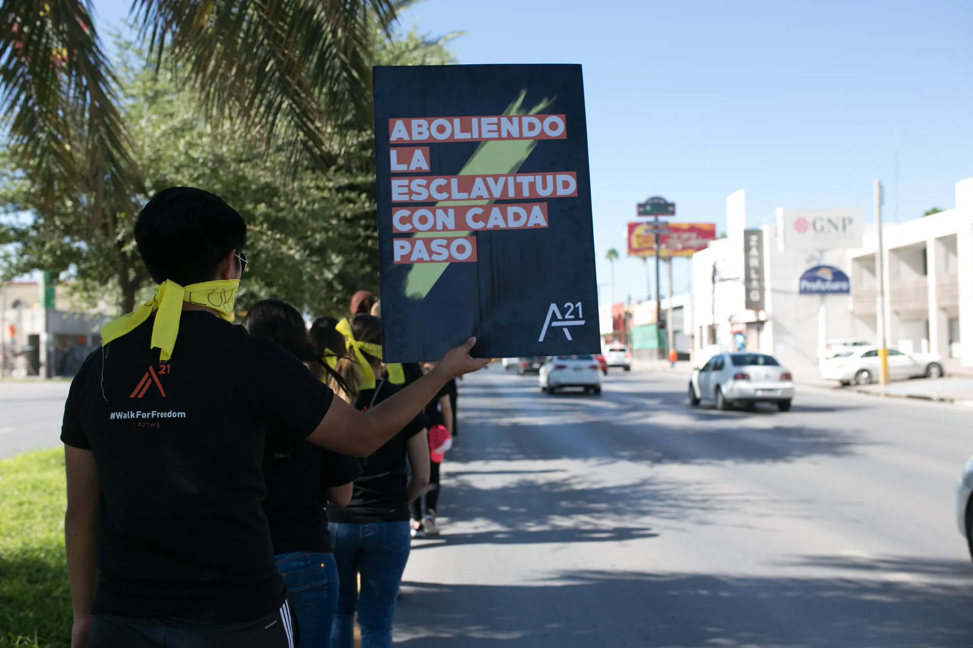 Caminarán para prevenir esclavitud moderna