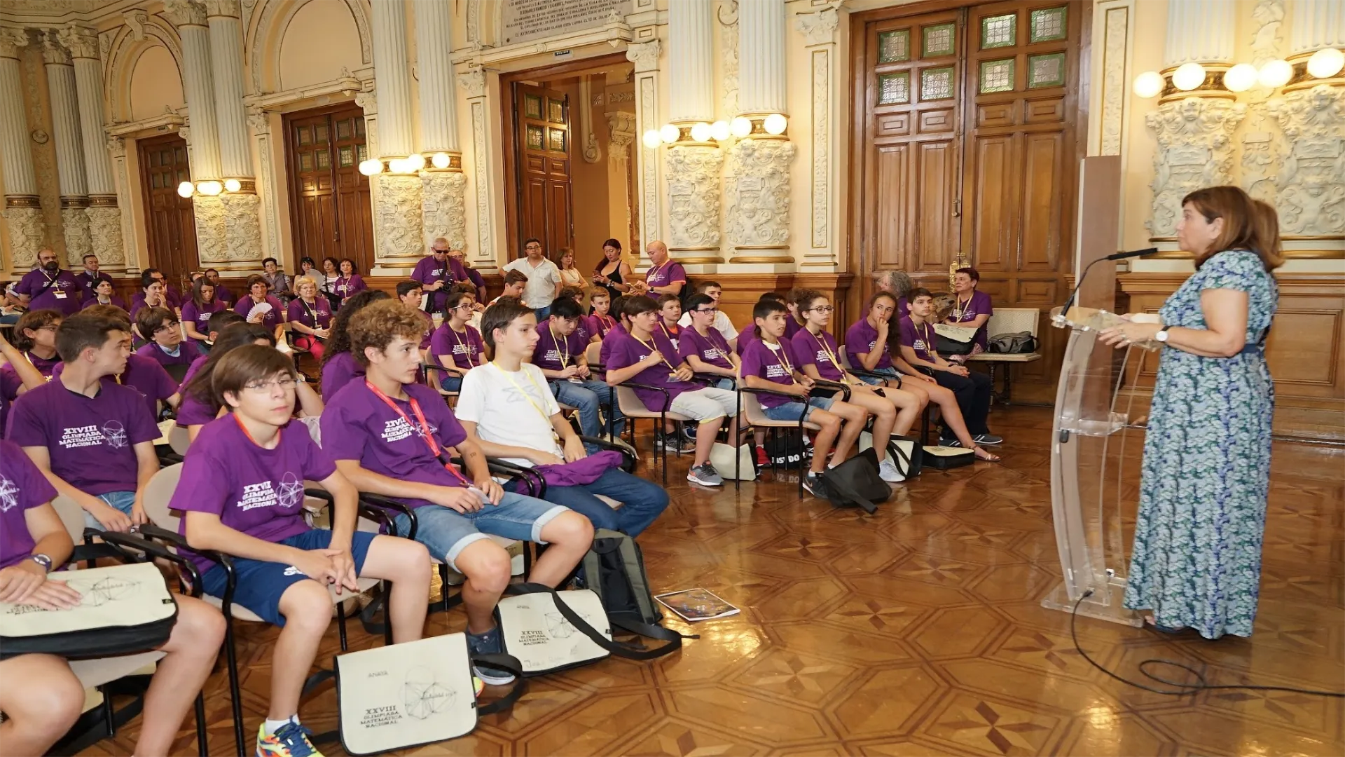 Participantes de la Olimpiada.