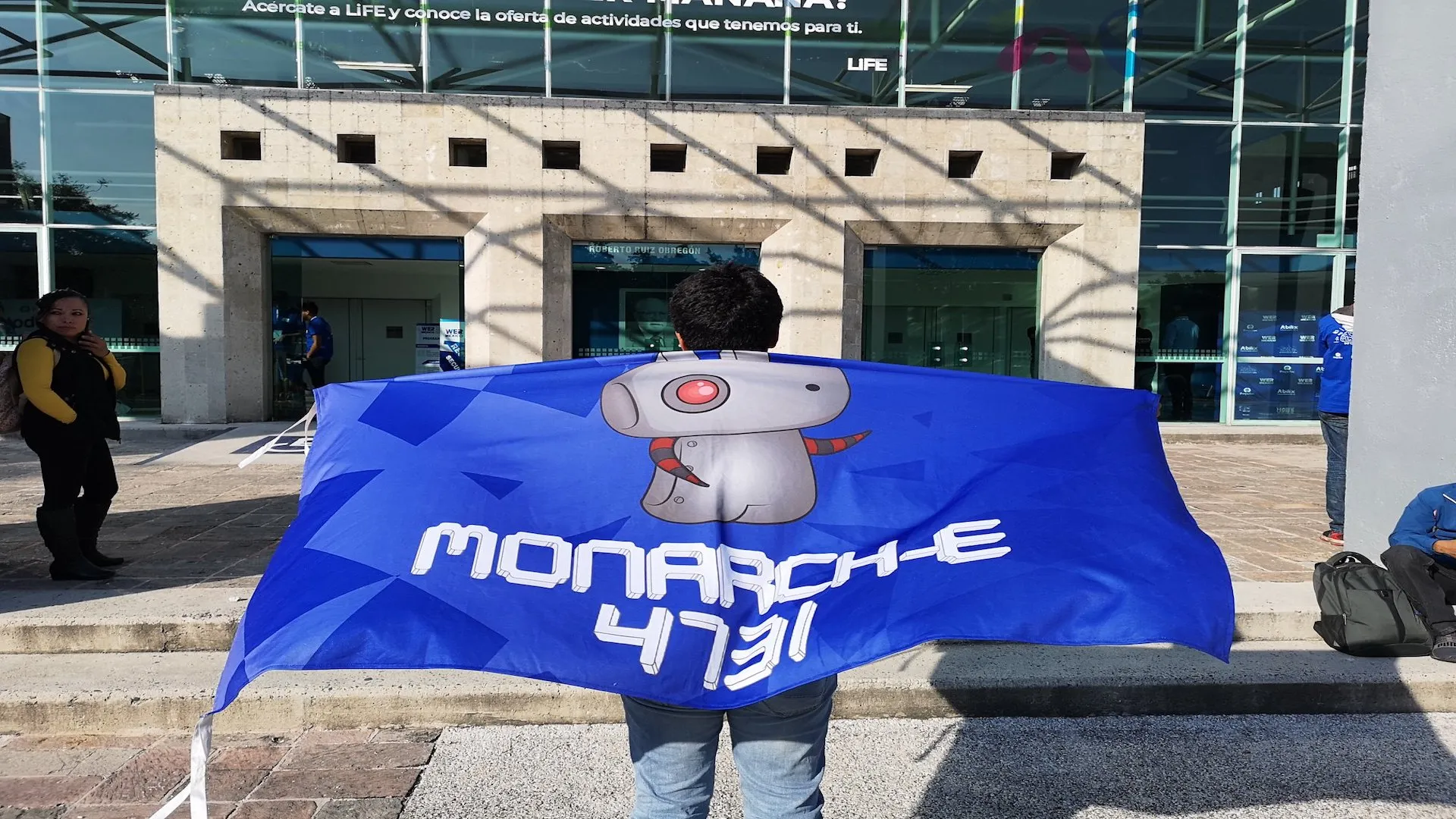 Monarch-e representando al Tec campus Morelia en nacional