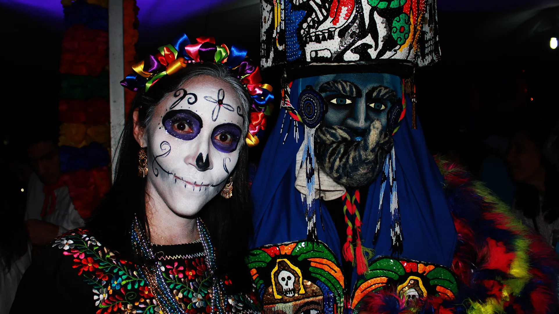 Omeyocan festividad del Día de Muertos