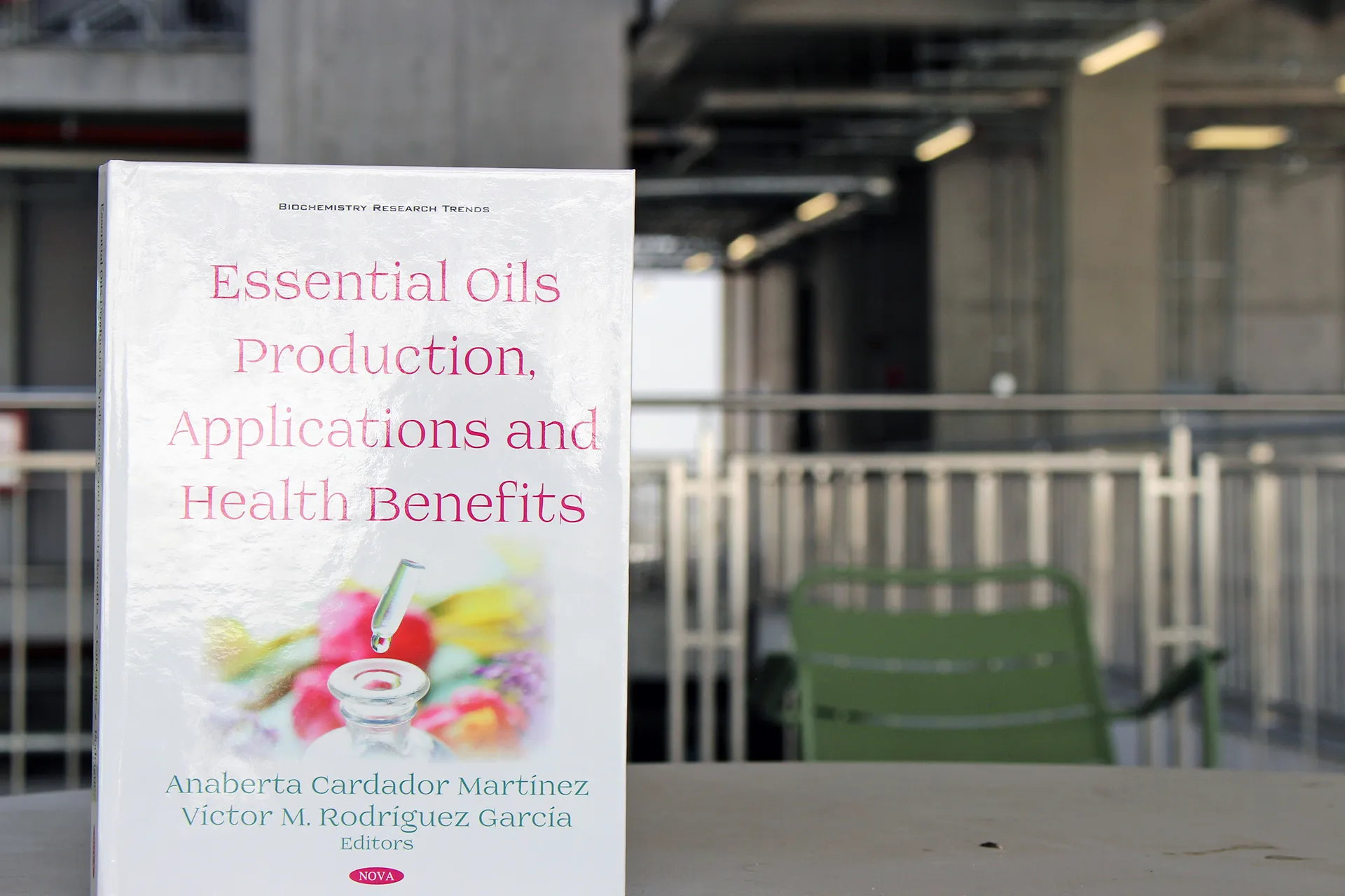 Libro sobre aceites y plantas medicinales