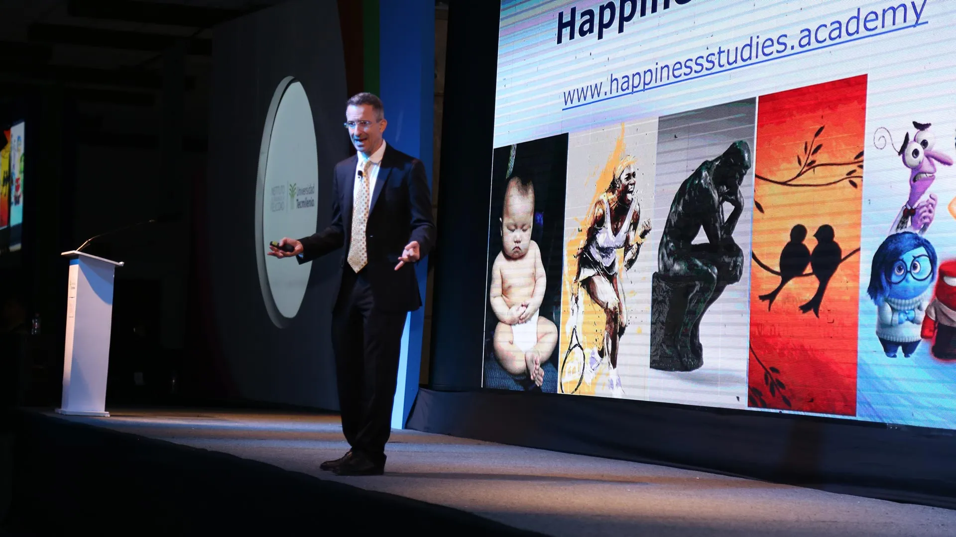 Exponentes internacionales presentes en el Foro de la Felicidad