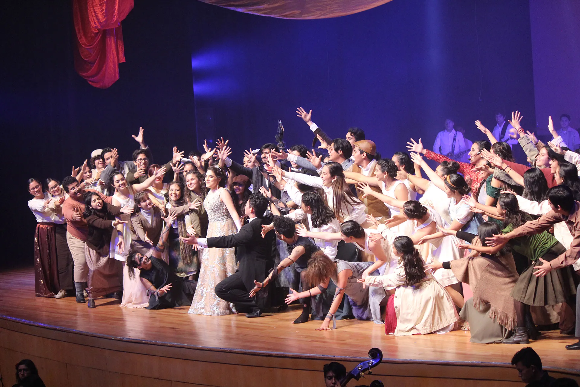 Actores de la obra teatral