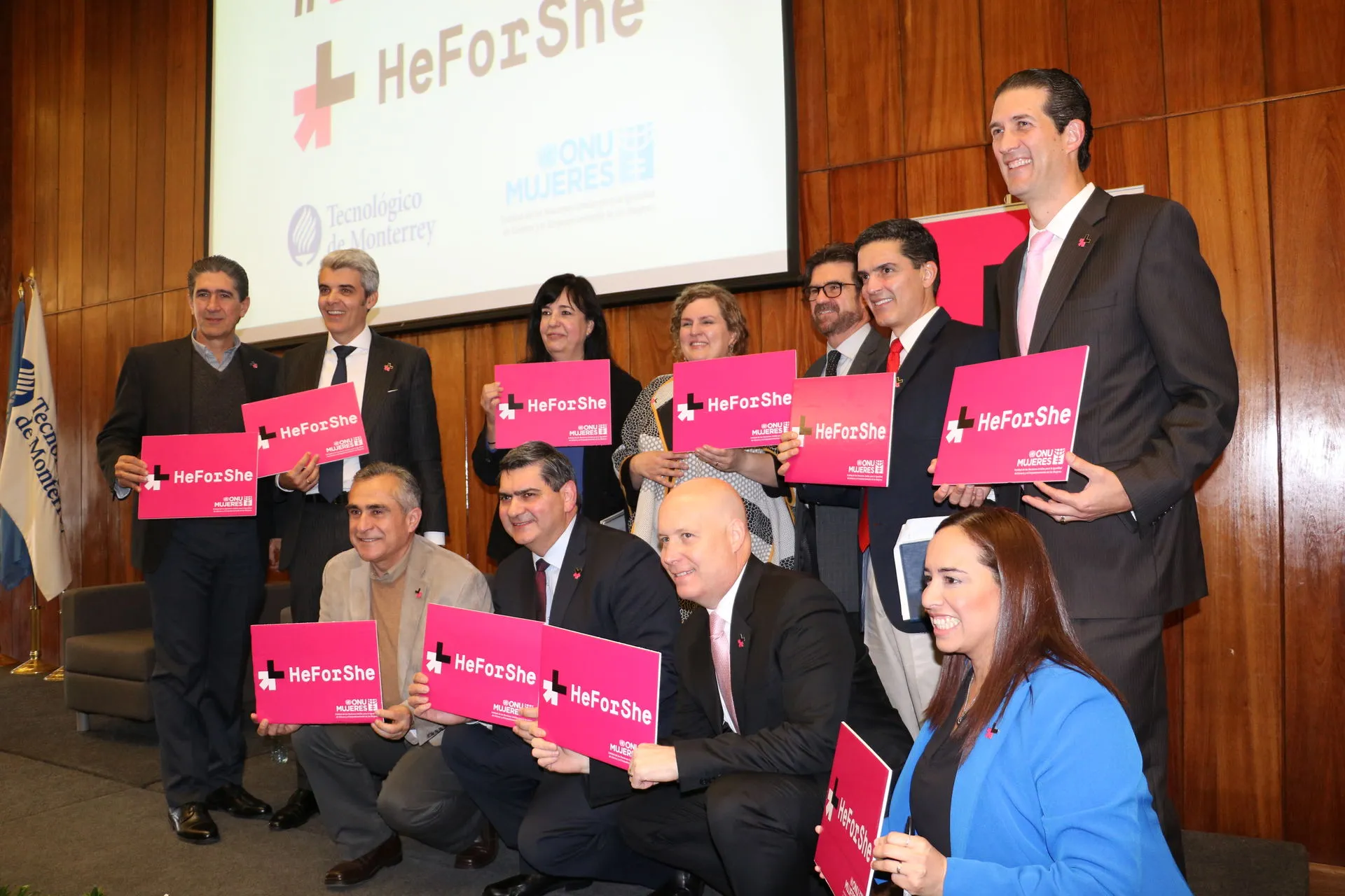 Así vivió la comunidad Tec la firma del pacto HeforShe 