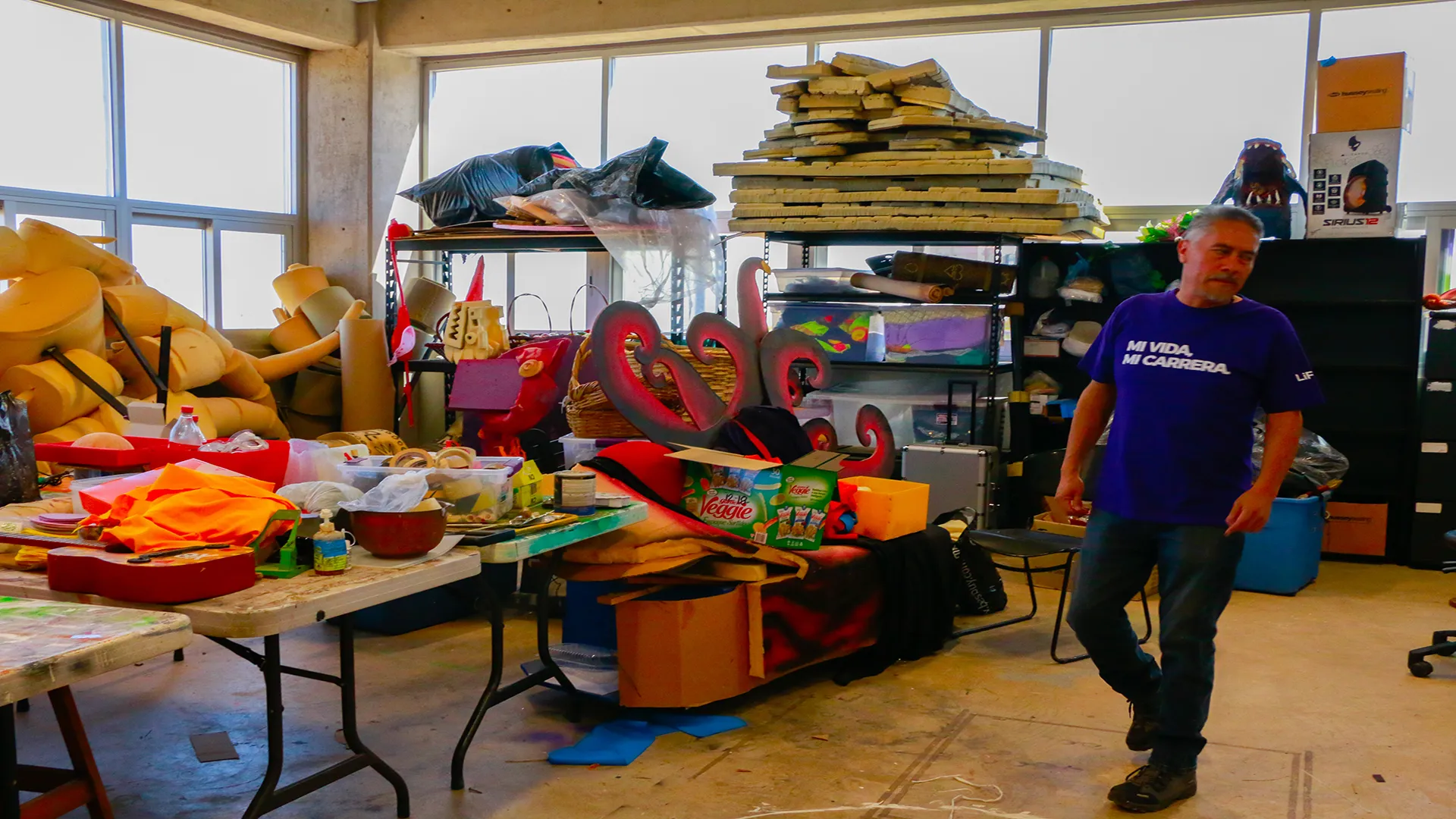 Chava parte del equipo de Staff