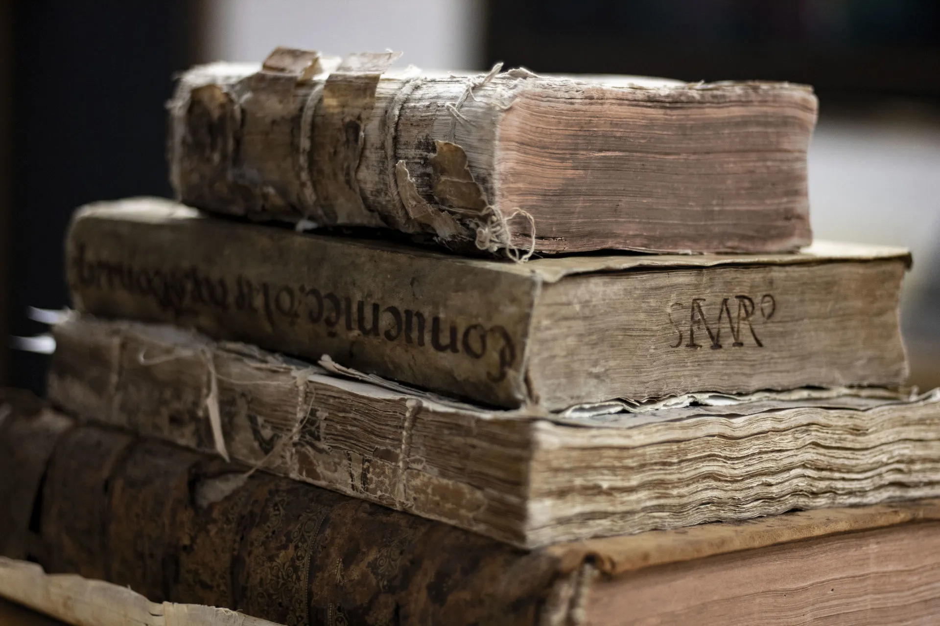 Libros antiguos  de la colección