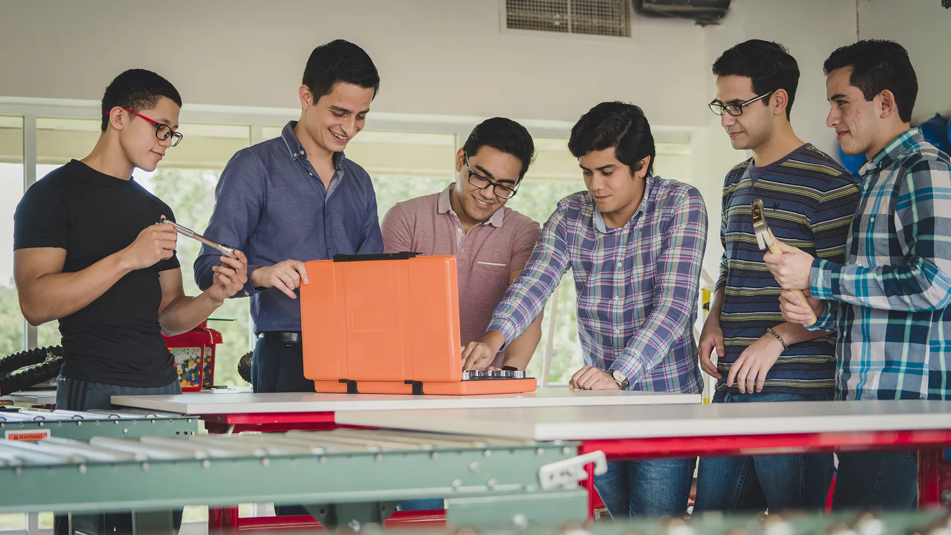 Alumnos de ingeniería