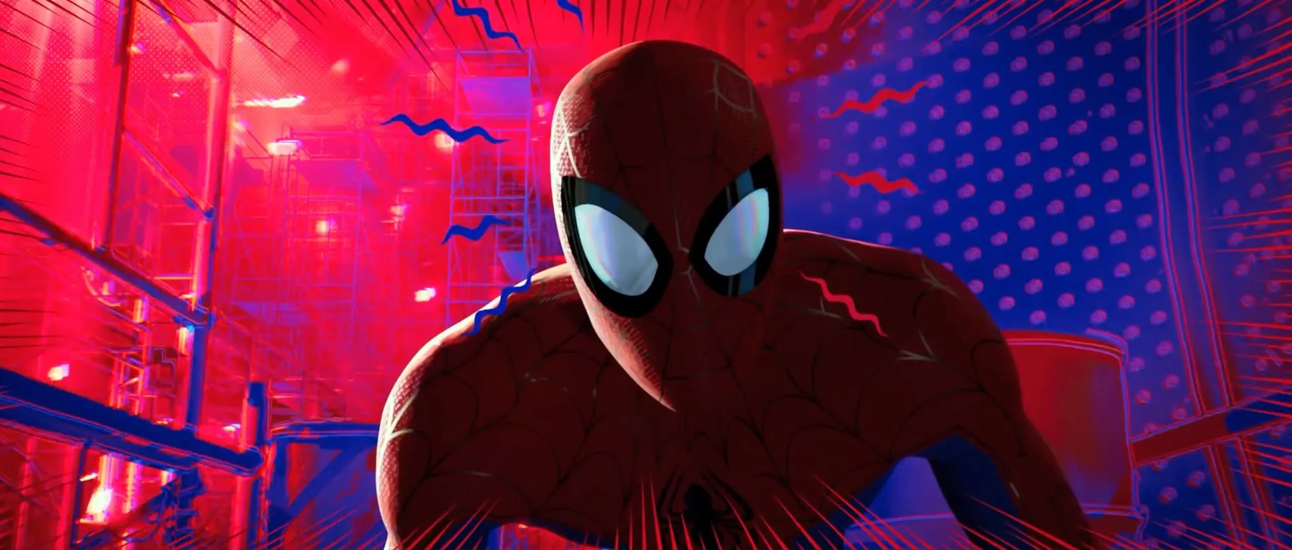 Escena tomada del tráiler oficial de "Spider-man into the Spider-verse".